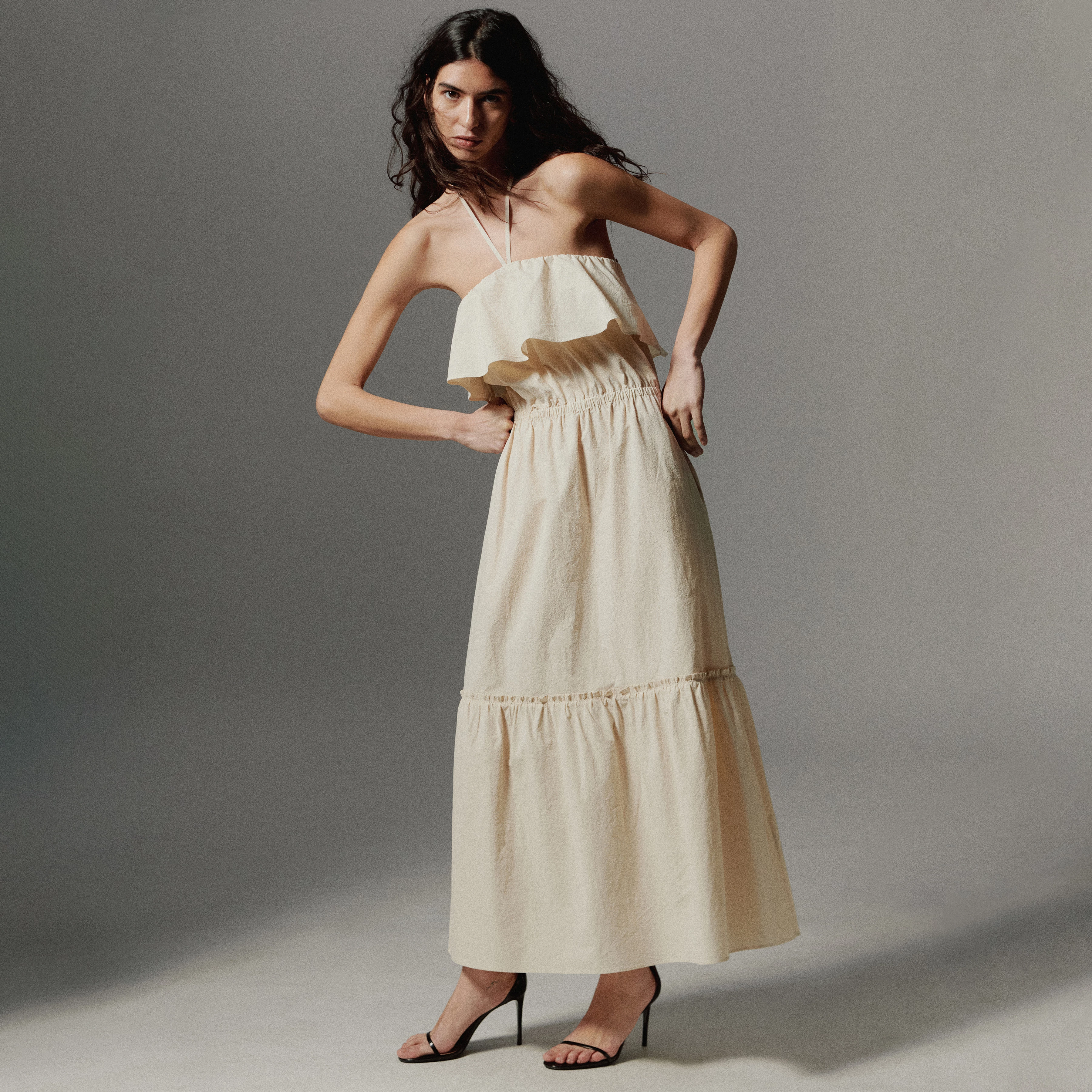 Women casual dress LUMIRA in beige from DRYKORN