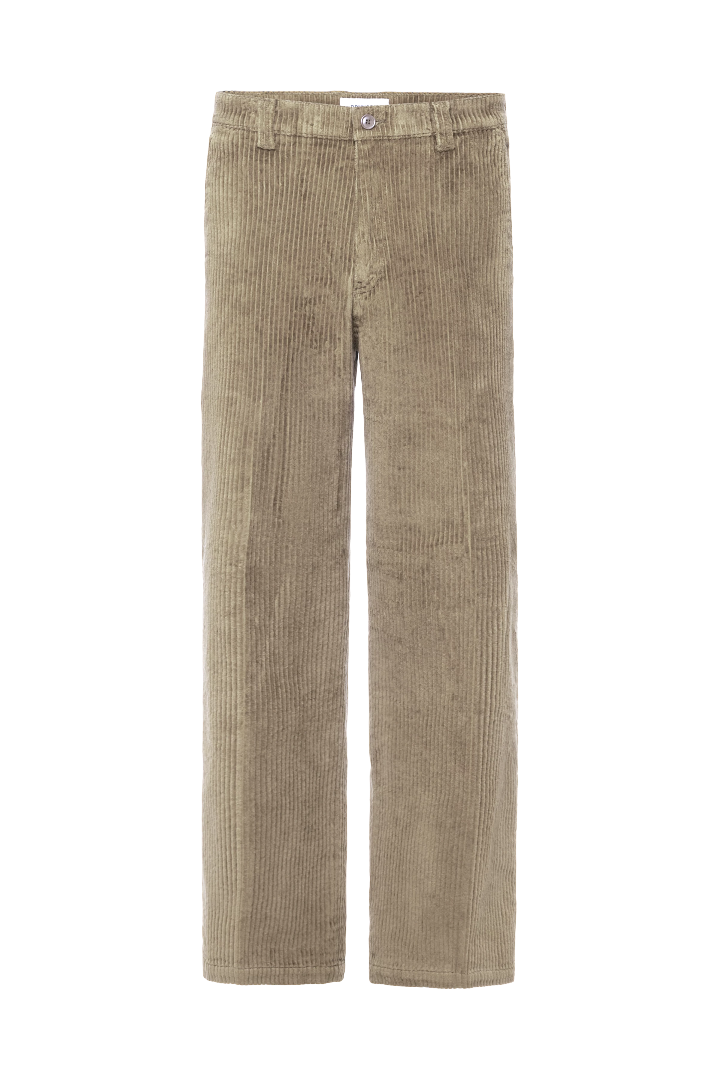 TAVIC - Modern chinos in wide cotton corduroy - men - beige - Freisteller Frontansicht