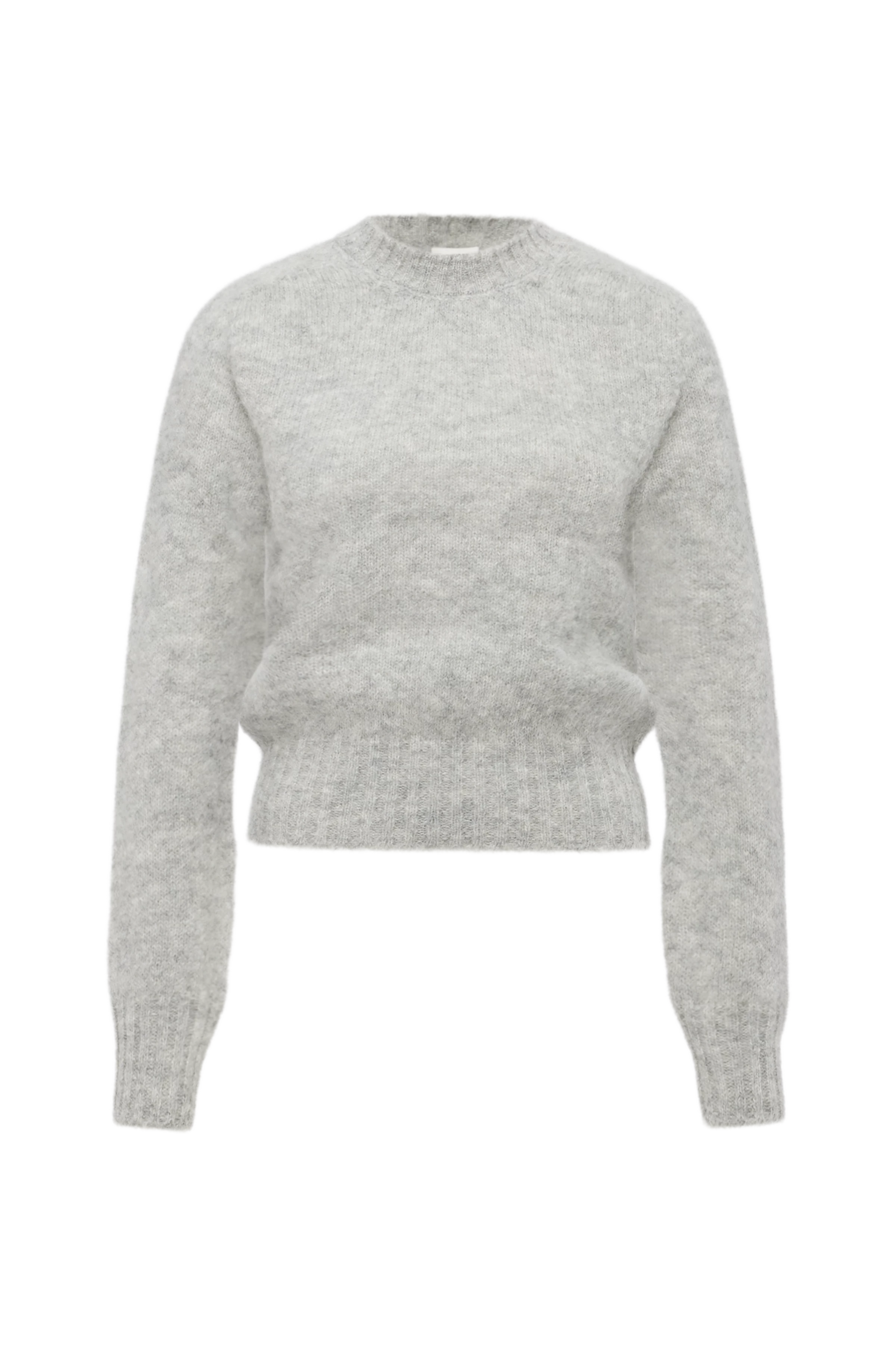 FIDA - Sweater in luxurious alpaca blend - women - grey - Freisteller Frontansicht