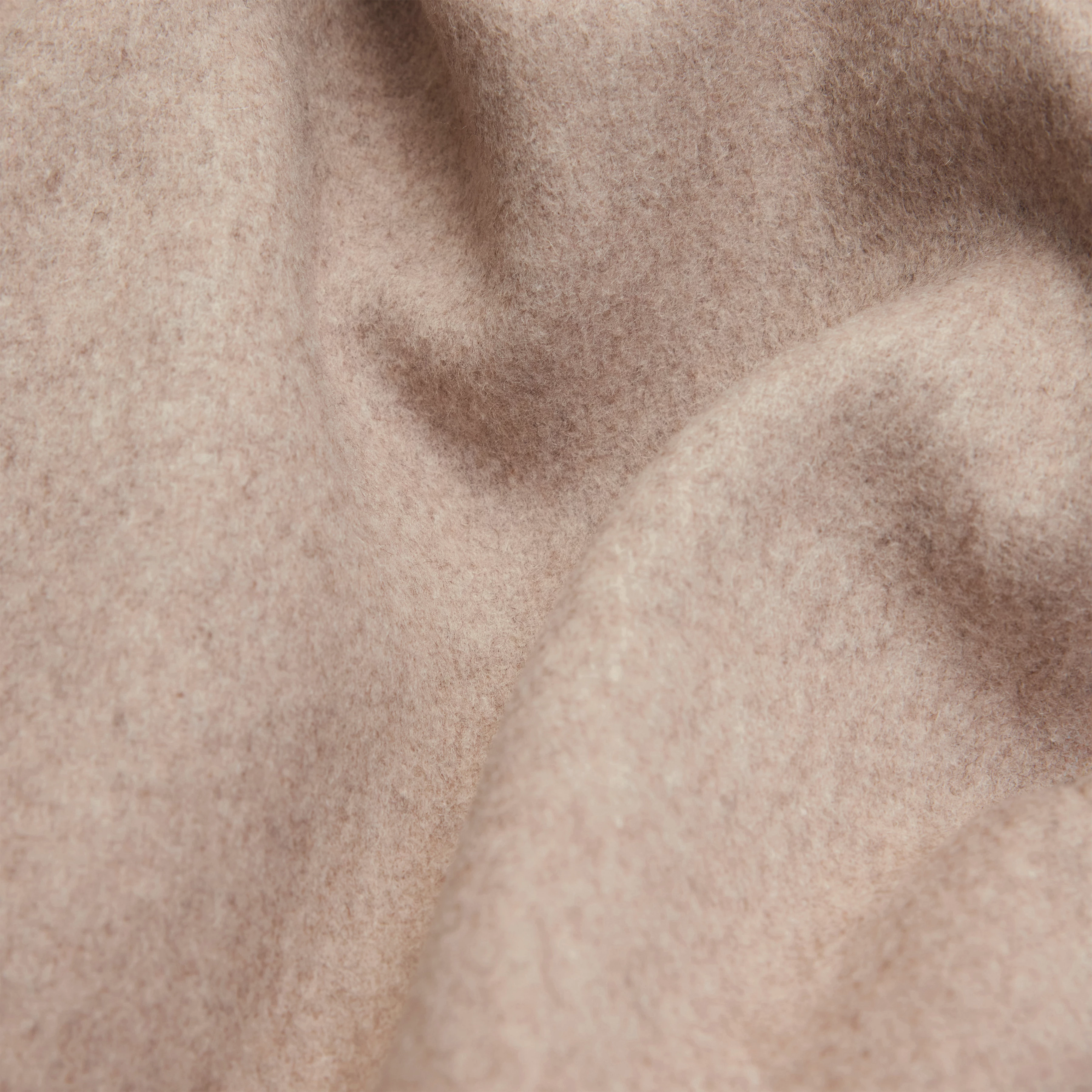 BRAMCOTE - Klassischer Blazermantel in Flanell - Damen - beige - Materialbild (B2C)