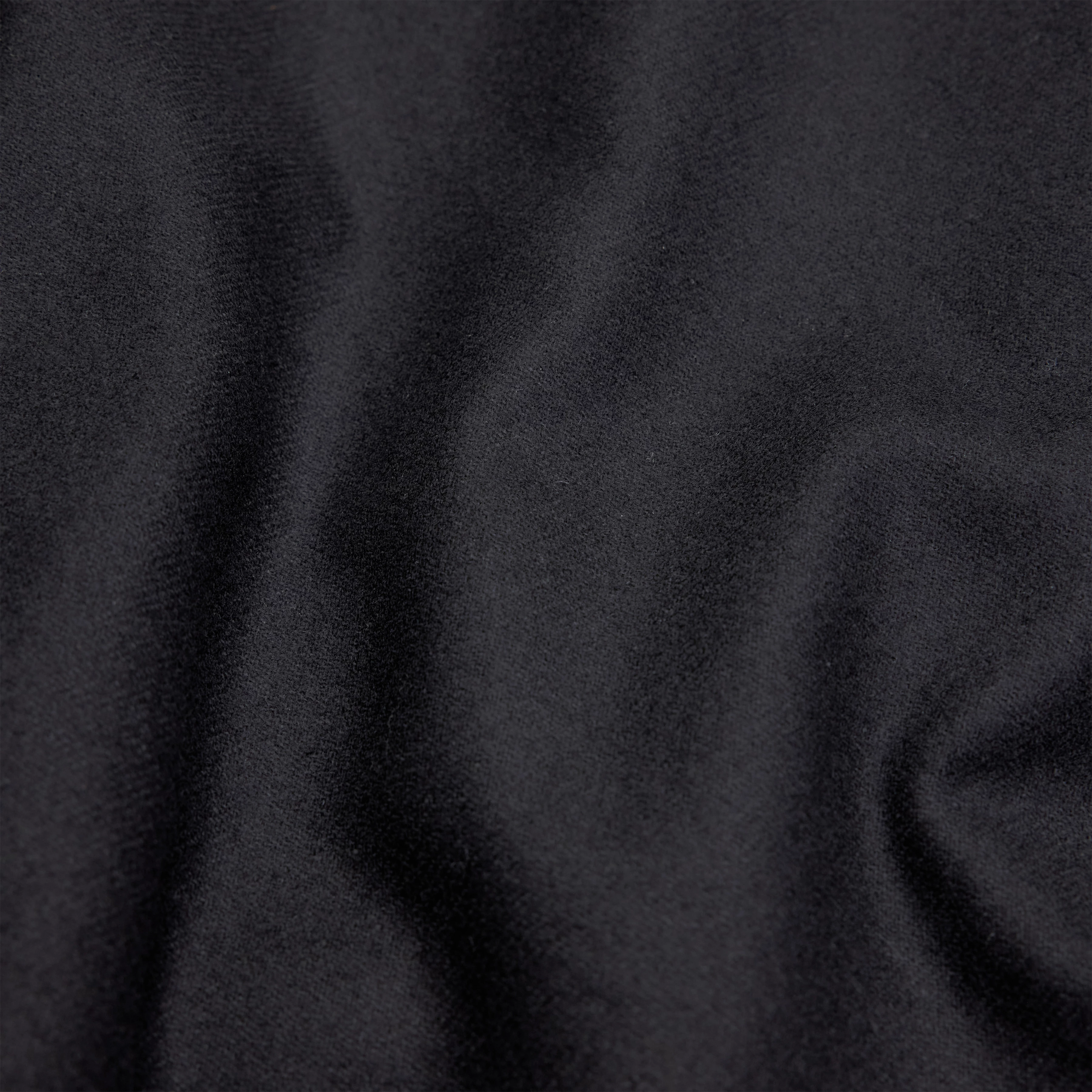 AMBAR - Jupe crayon en flanelle - women - noir - Materialbild (B2C)