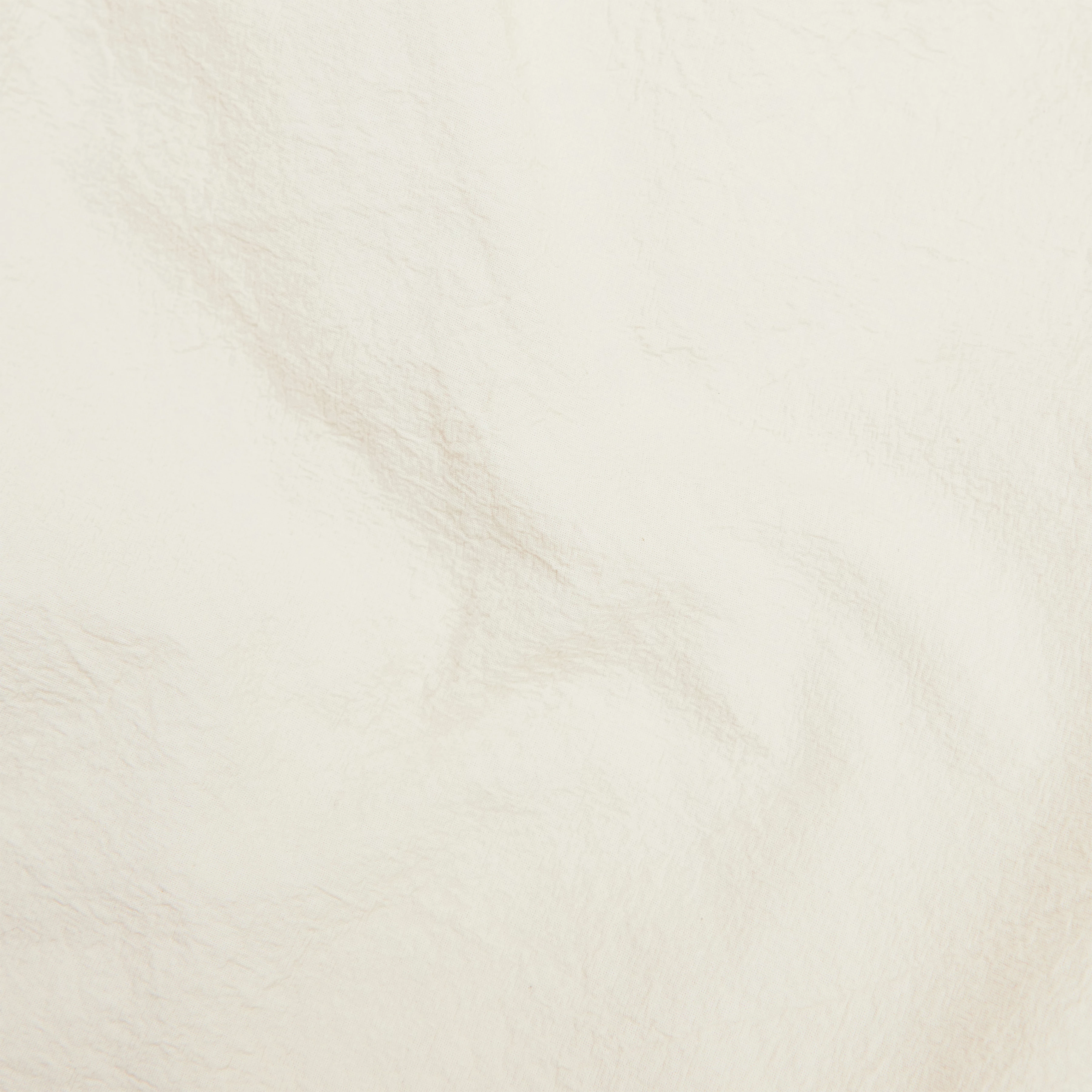 EDICT - Relaxed fit paperbag shorts in pure cotton - women - beige - Materialbild (B2C)