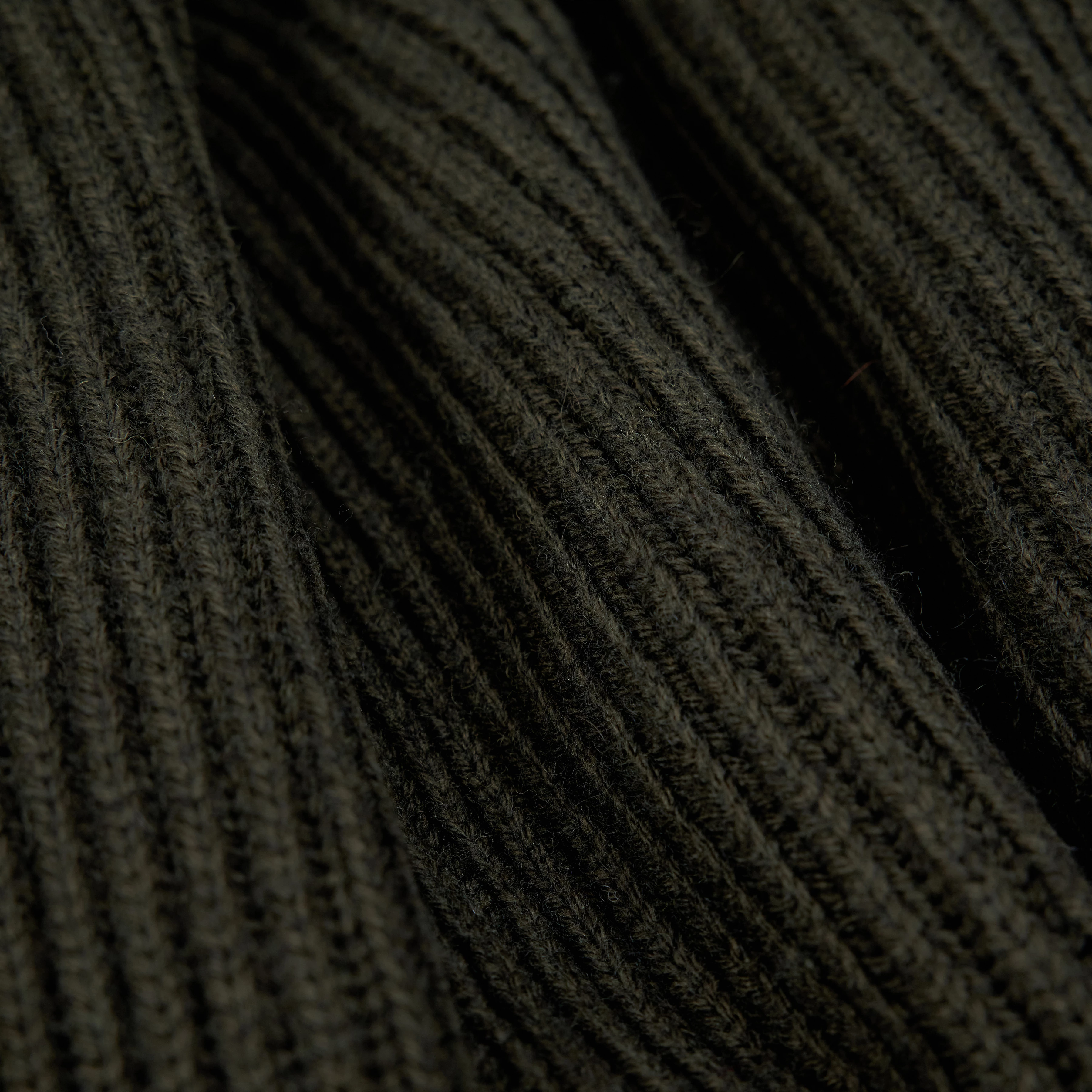 ARWEN - Pull à col roulé en laine et alpaga - women - vert - Materialbild (B2C)