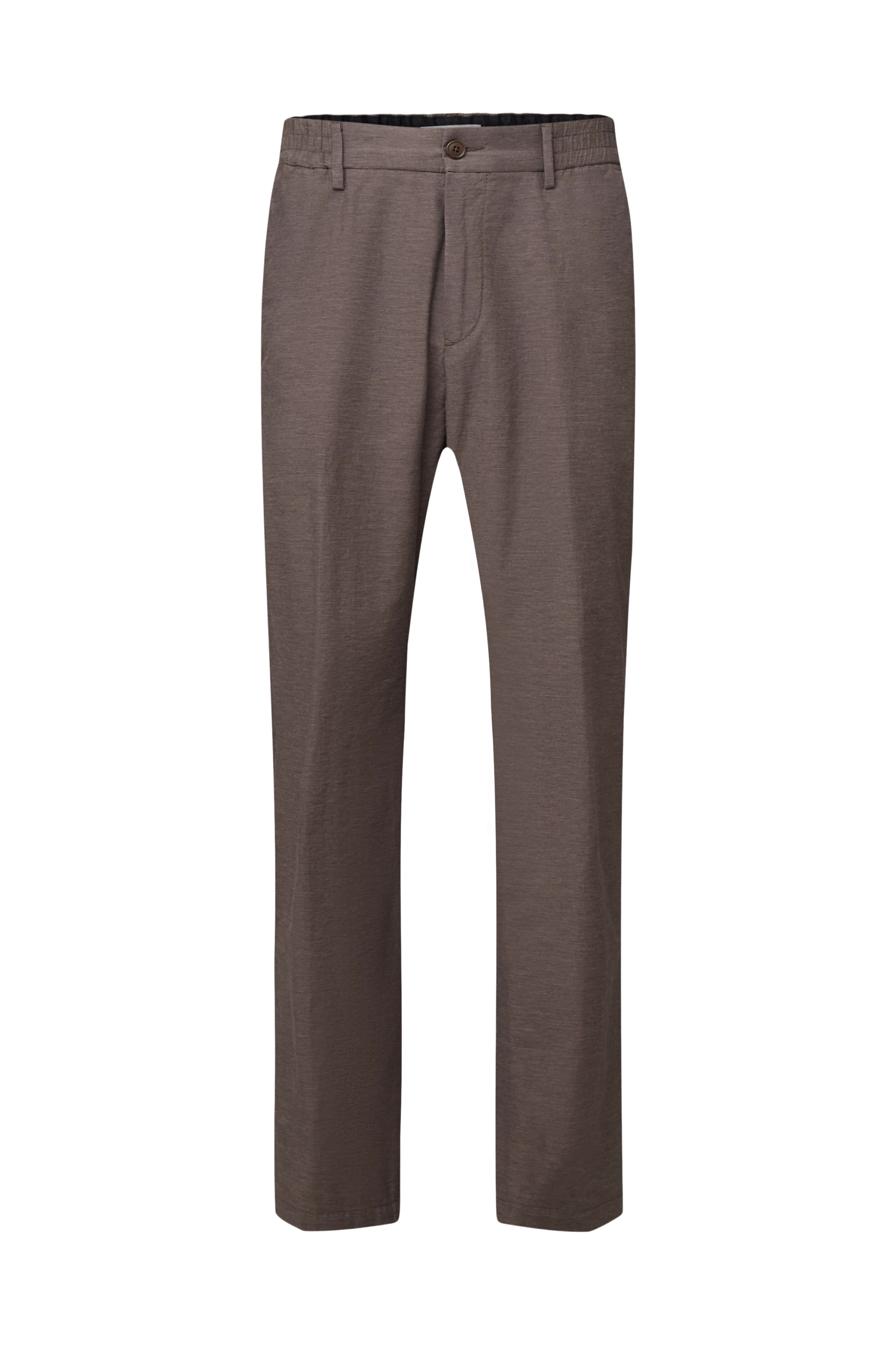 GARONA_B - Casual chino in cotton blend - men - brown - Freisteller Frontansicht