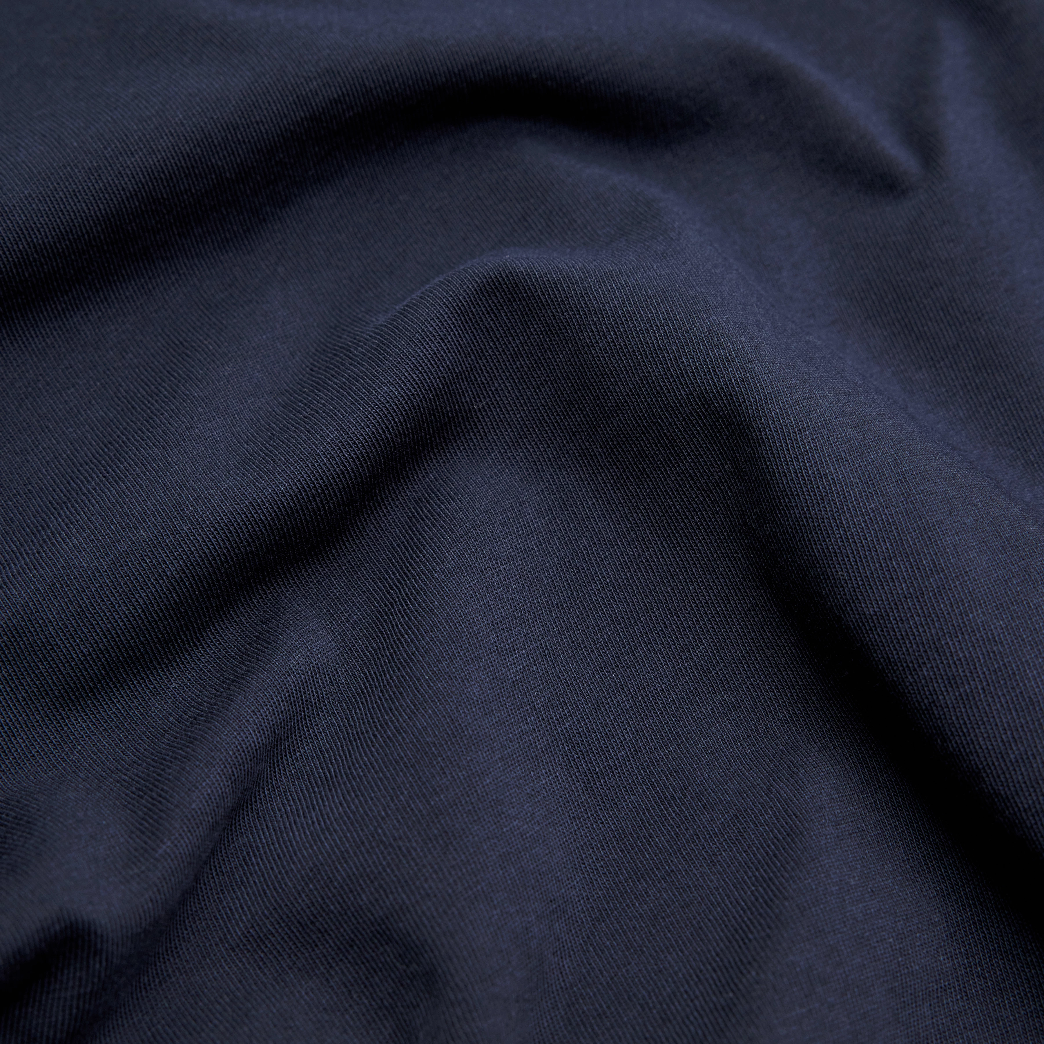 ANAYO - T-shirt décontracté en coton - men - bleu - Materialbild (B2C)