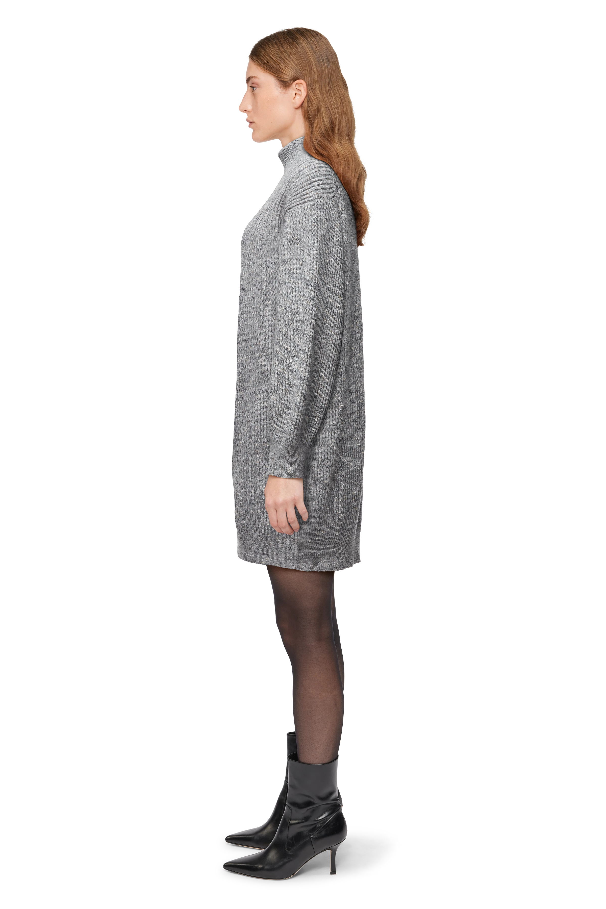 Damen Strickkleid JARDANY_3 in grau von DRYKORN