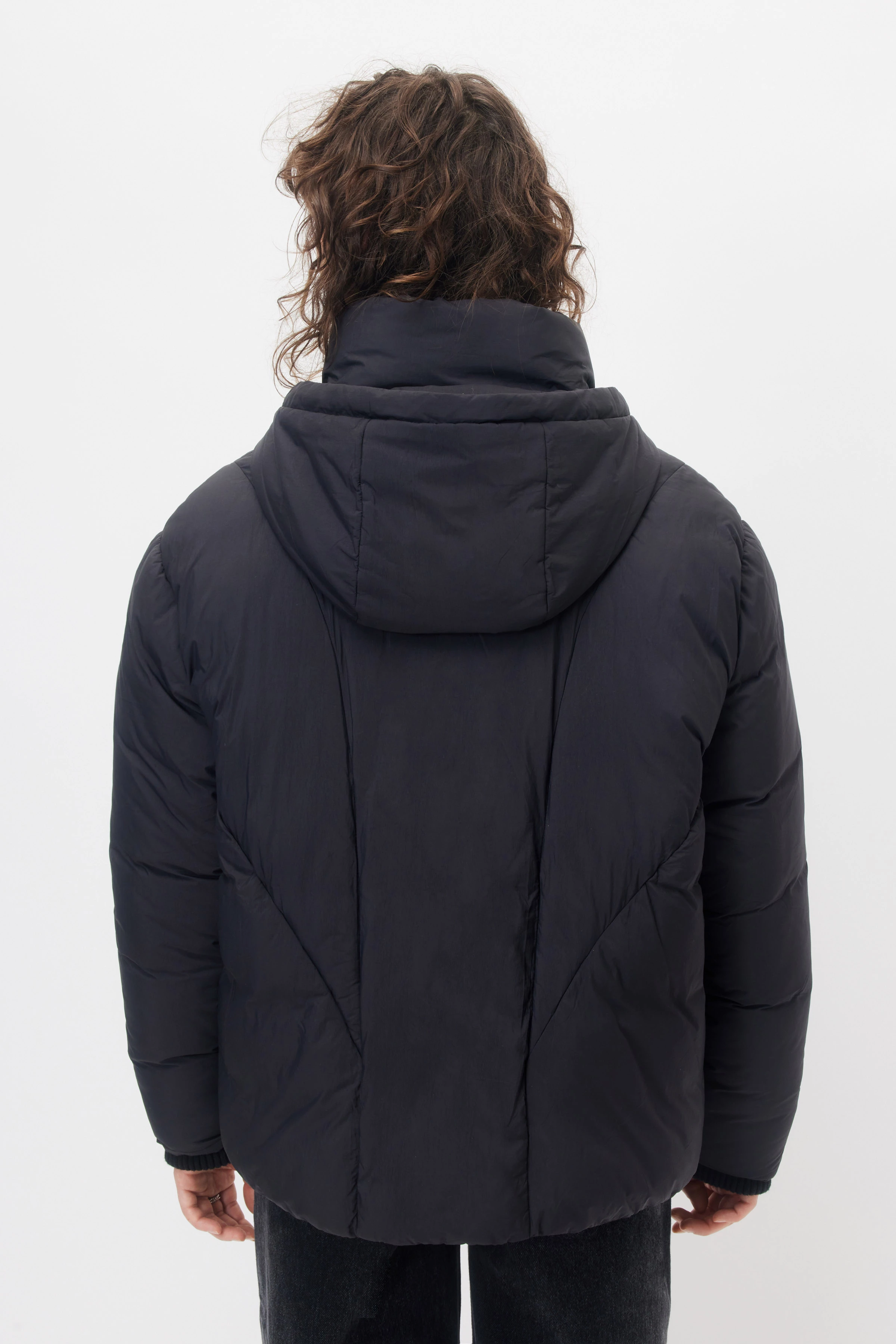 ORAPHIA - Mat pufferjakke - women - sort - Rückansicht