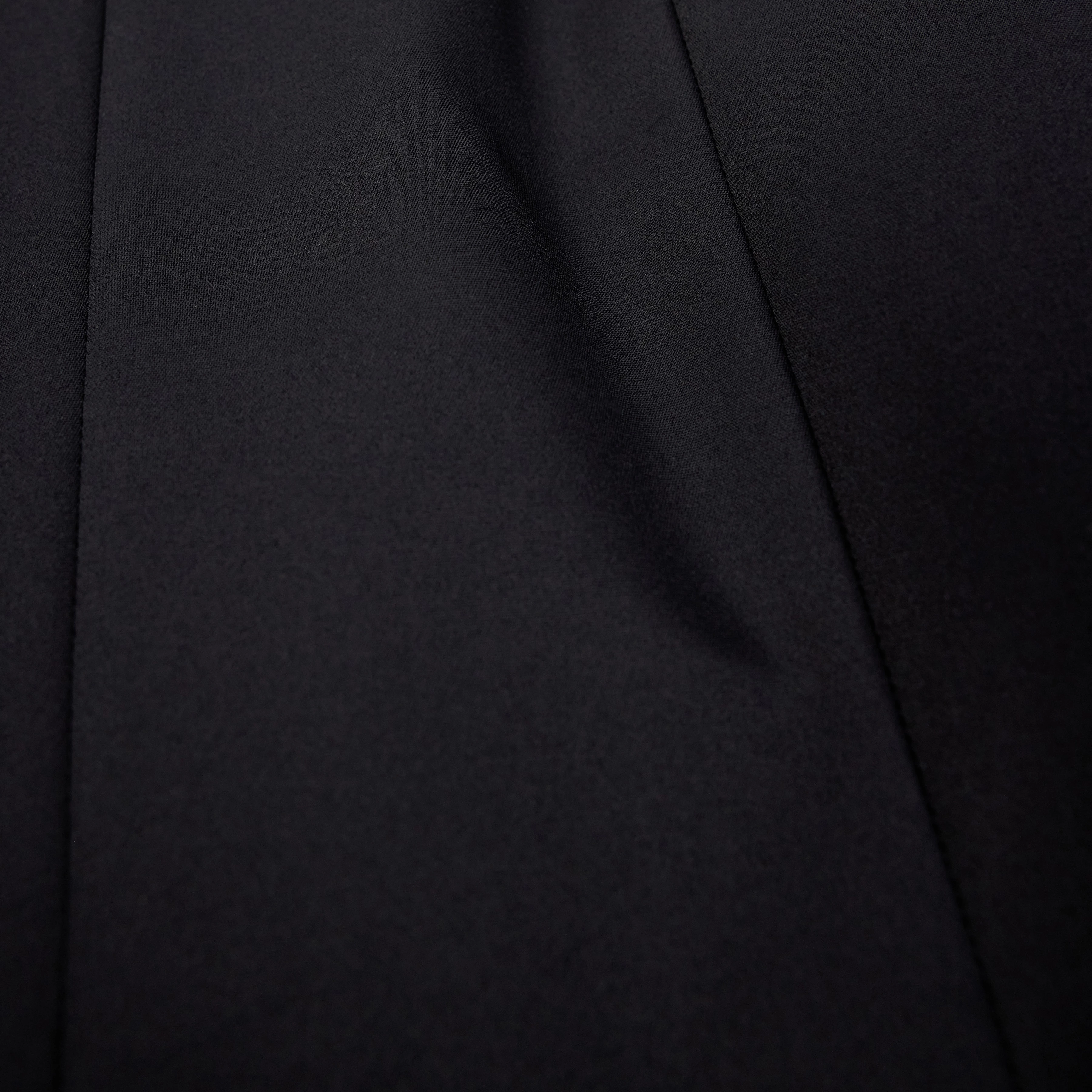 GOLDERS - Klassischer Einknopf Blazer in Technostretch-Satin - Damen - schwarz - Materialbild (B2C)