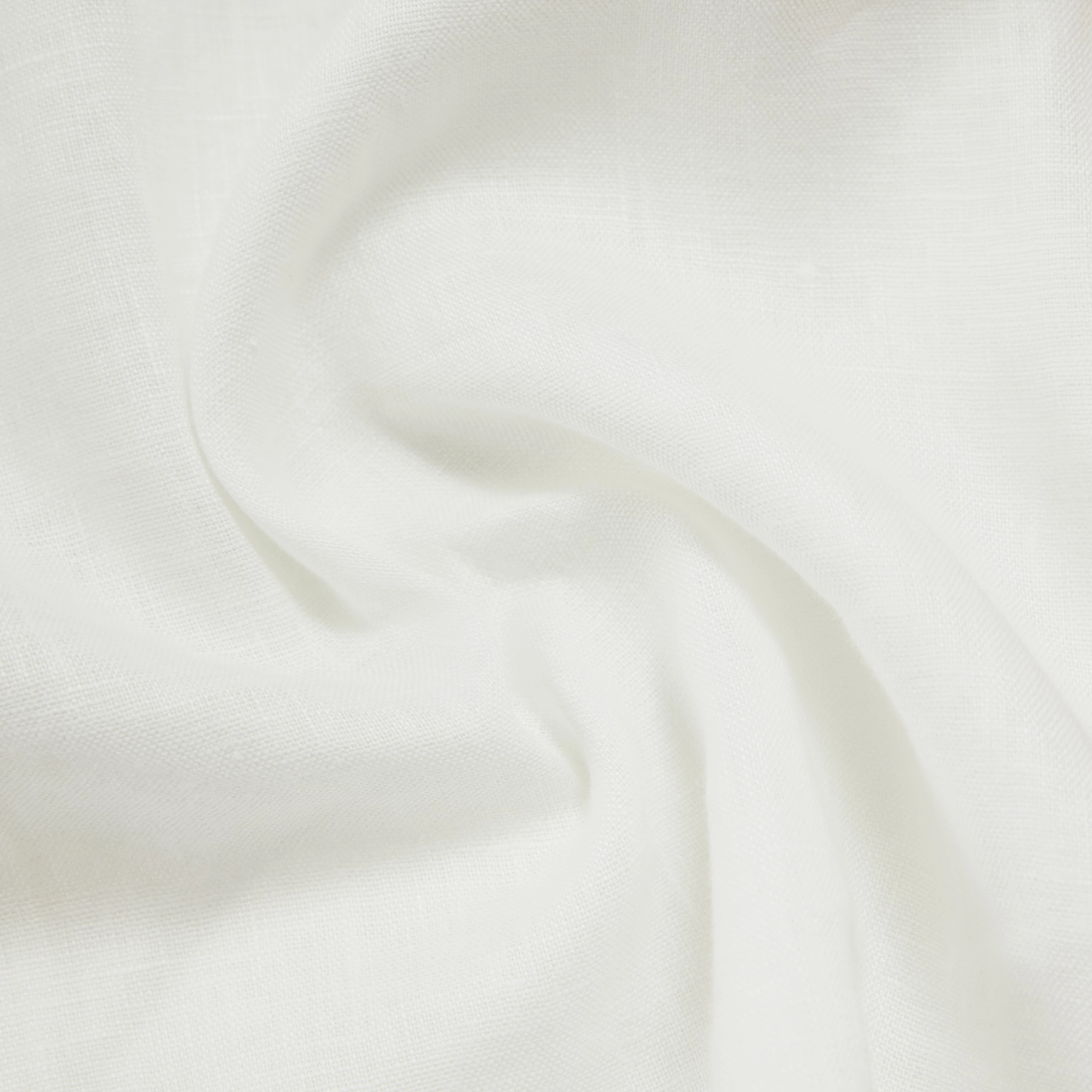 YARIKA - Boxy shirt blouse in linen - women - white - Materialbild (B2C)