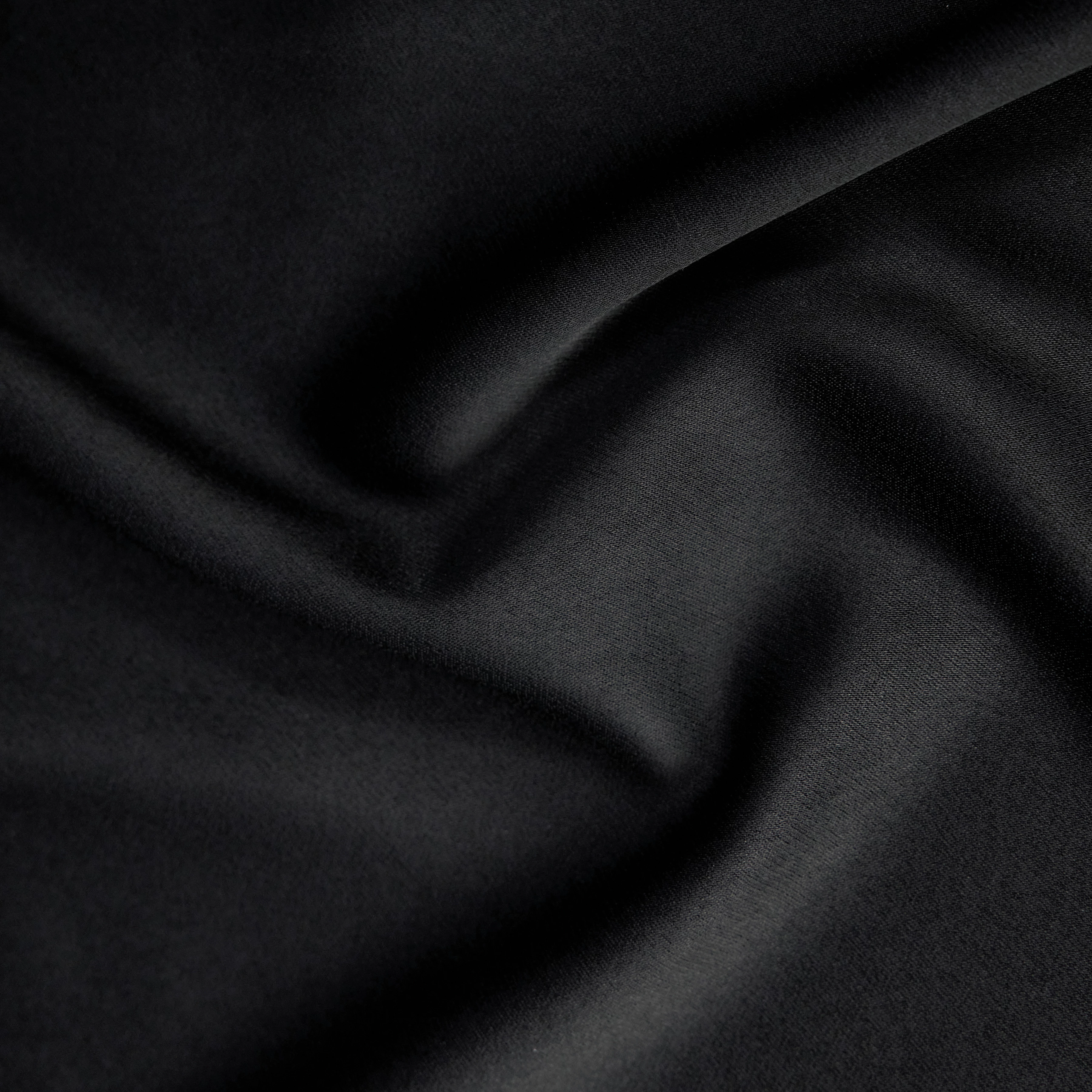 TWEEZER - Wide trousers in satin - women - Natural Aluminium - Materialbild (B2C)