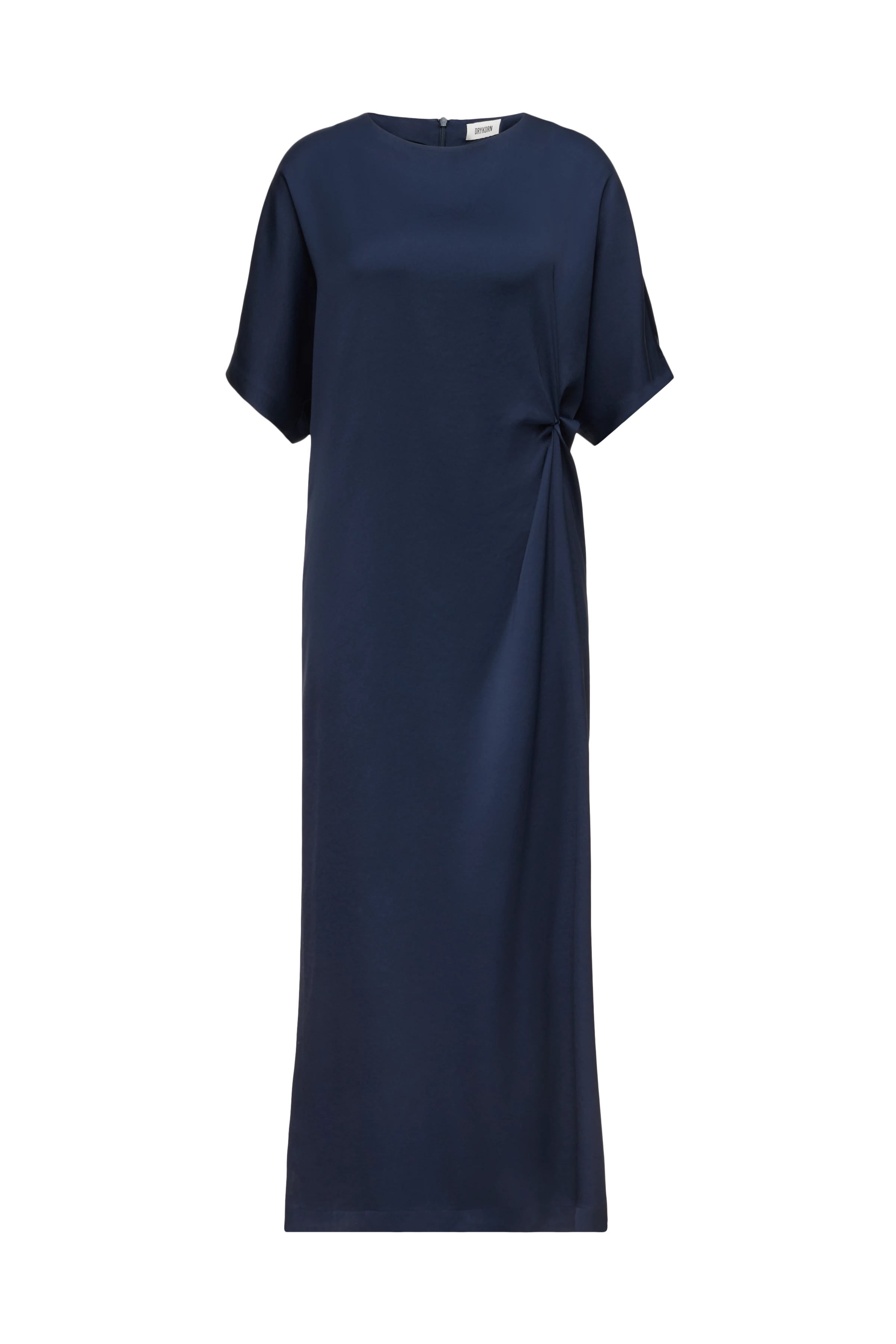 indah blue dress Indah Misha Bandeau Maxi Dress in High