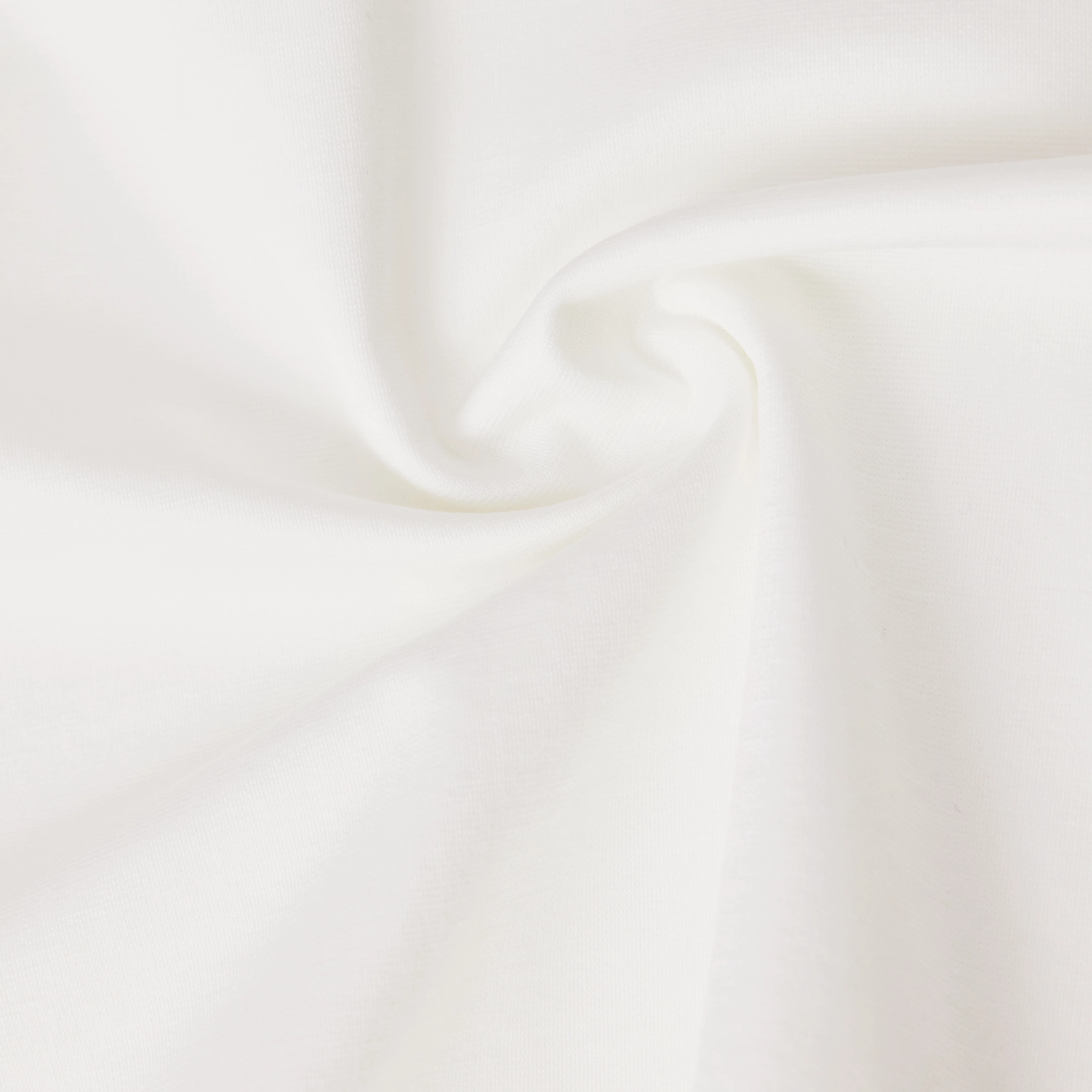 PAPILI - Women's hoodie made of smooth lyocell interlock - women - off white - Materialbild (B2C)