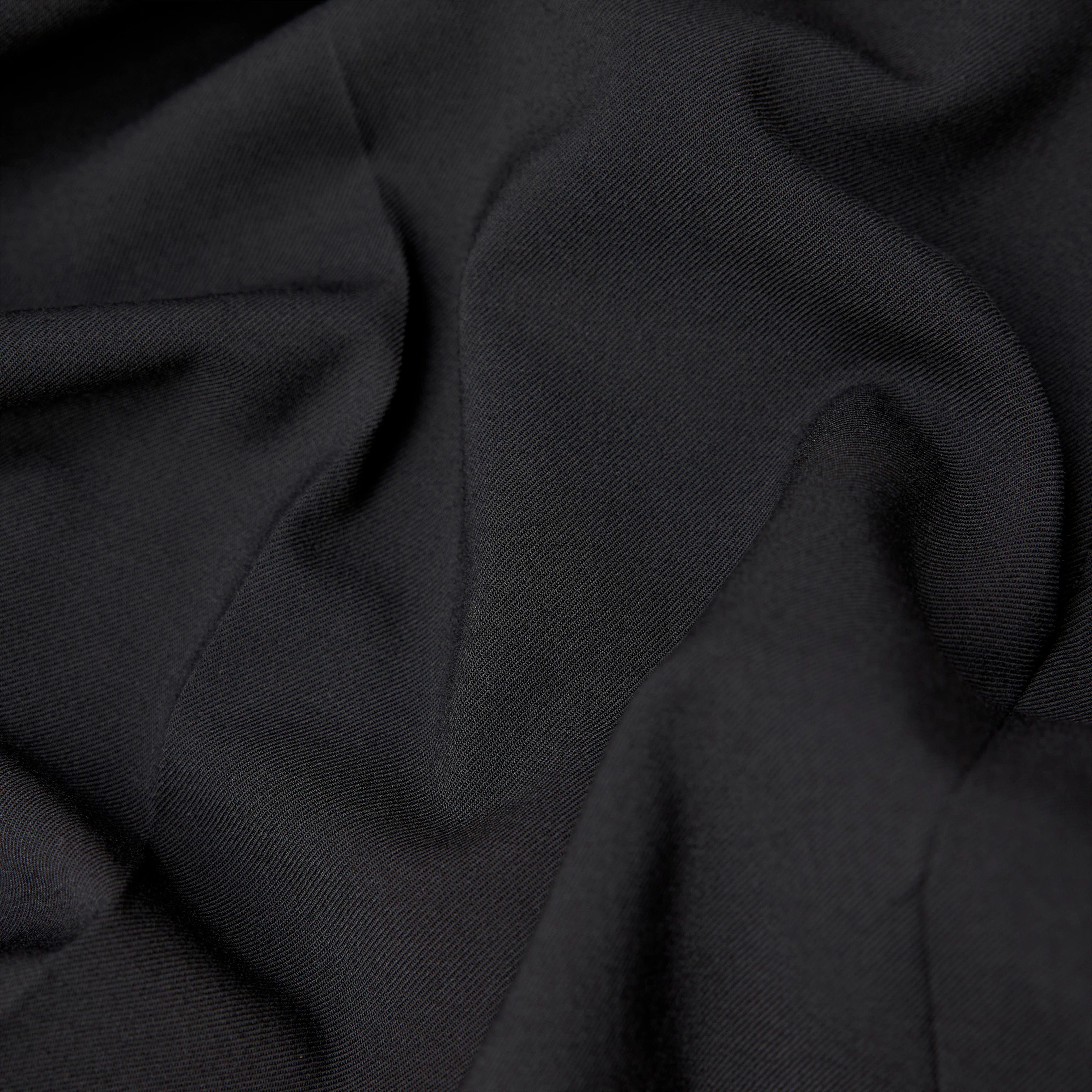 NJOLA - Hosenrock in Gabardine - Damen - schwarz - Materialbild (B2C)