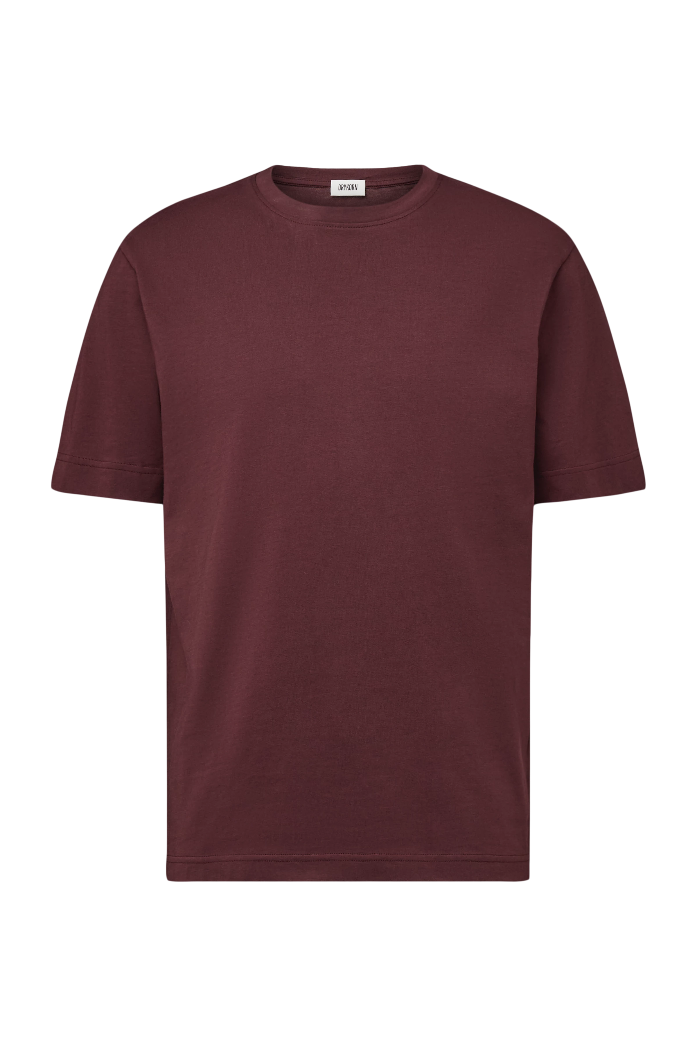 RAPHAEL - T-Shirt in reiner Baumwolle - Herren - rot - Freisteller Frontansicht