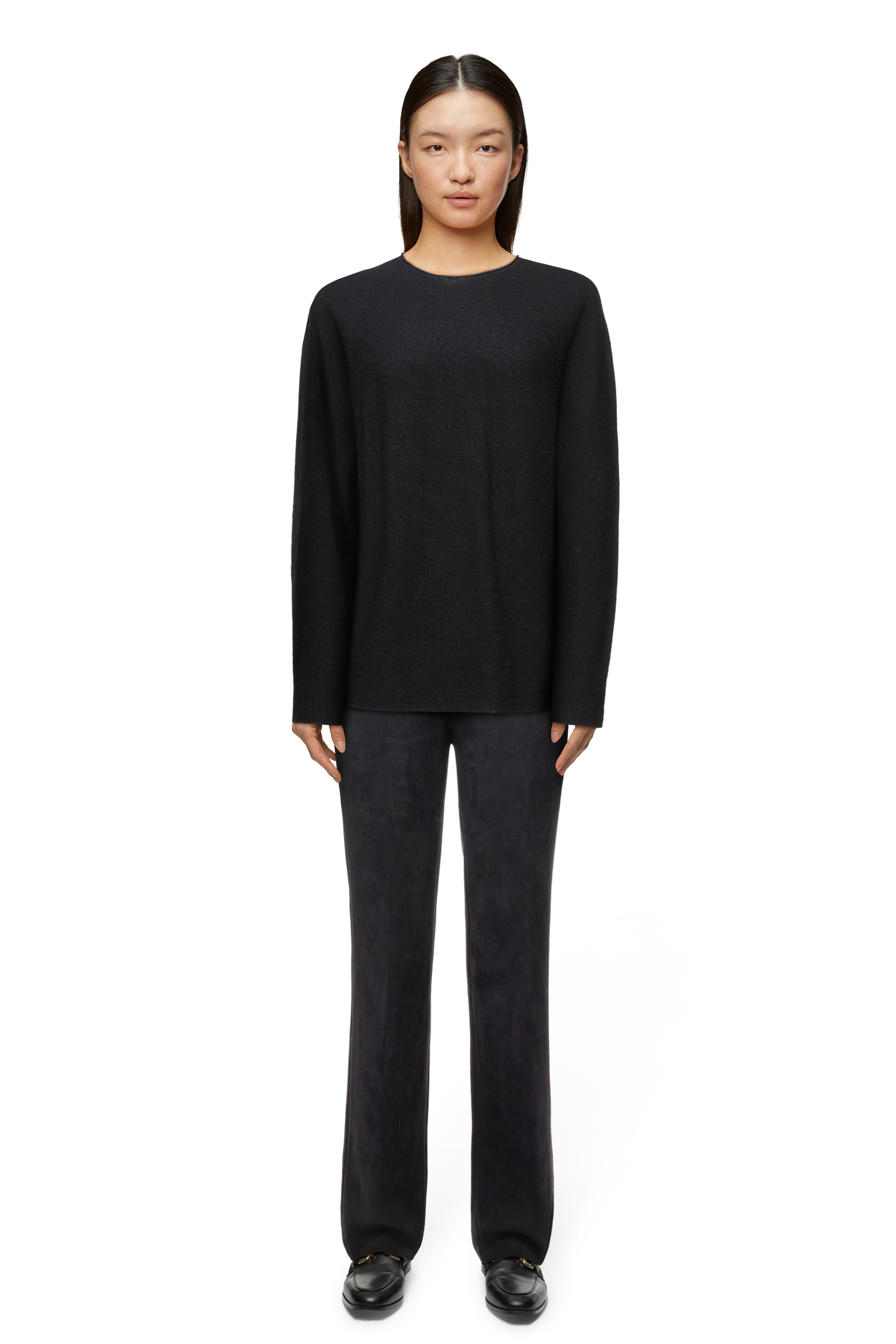 Damen Strickpullover MAILA in schwarz von DRYKORN