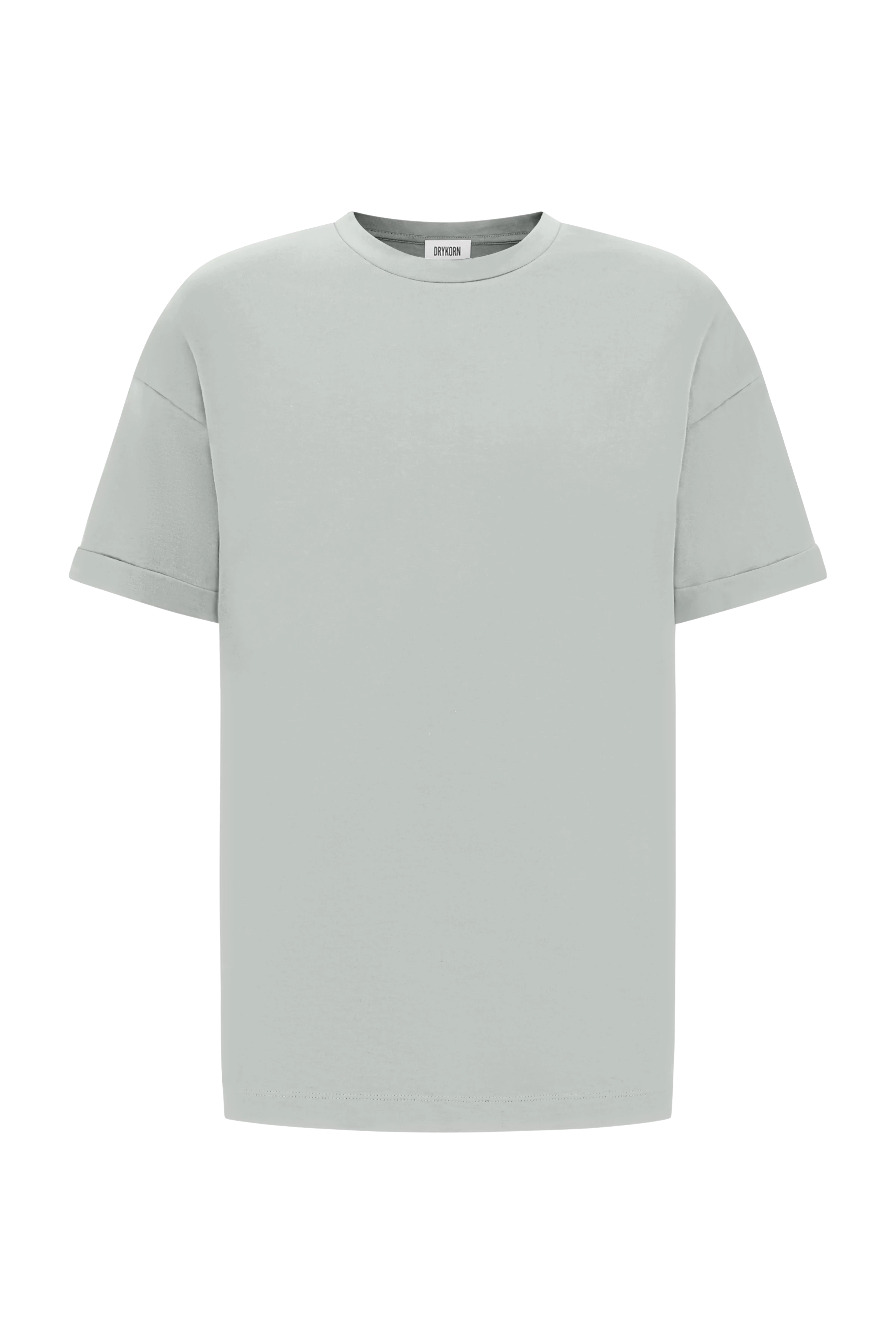 THILO - Relaxed Fit T-Shirt in reiner Baumwolle - Herren - grün - Freisteller Frontansicht