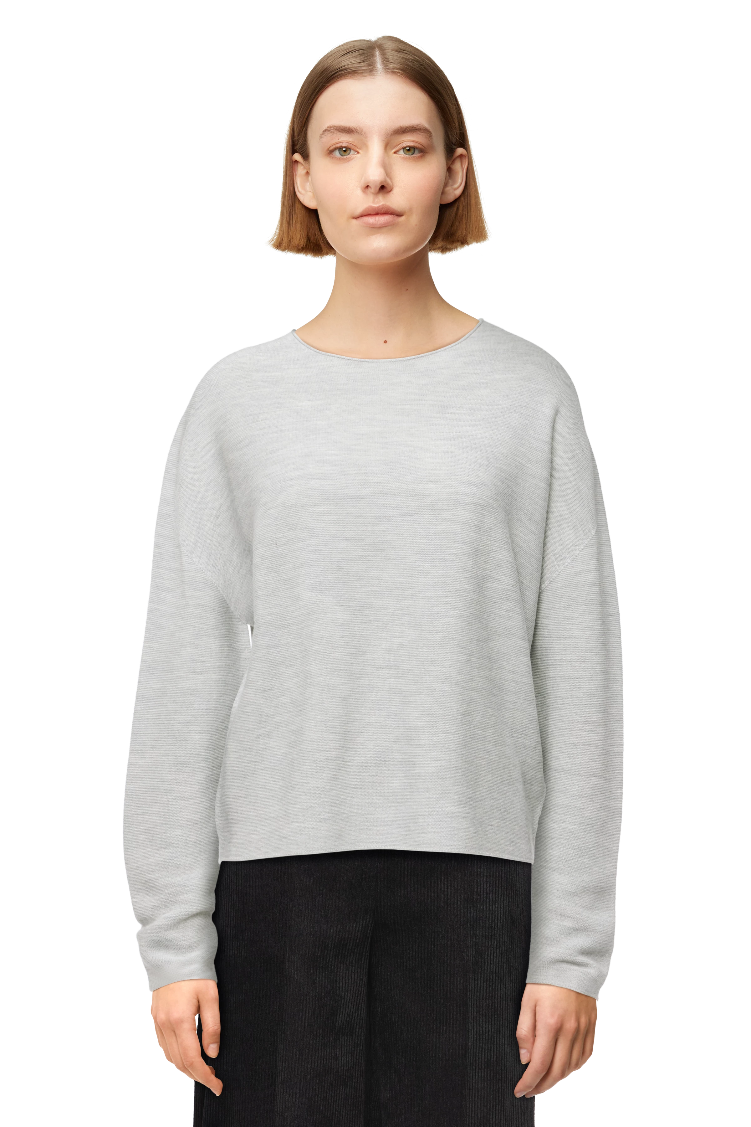 Damen Strickpullover MELISE in grau von DRYKORN