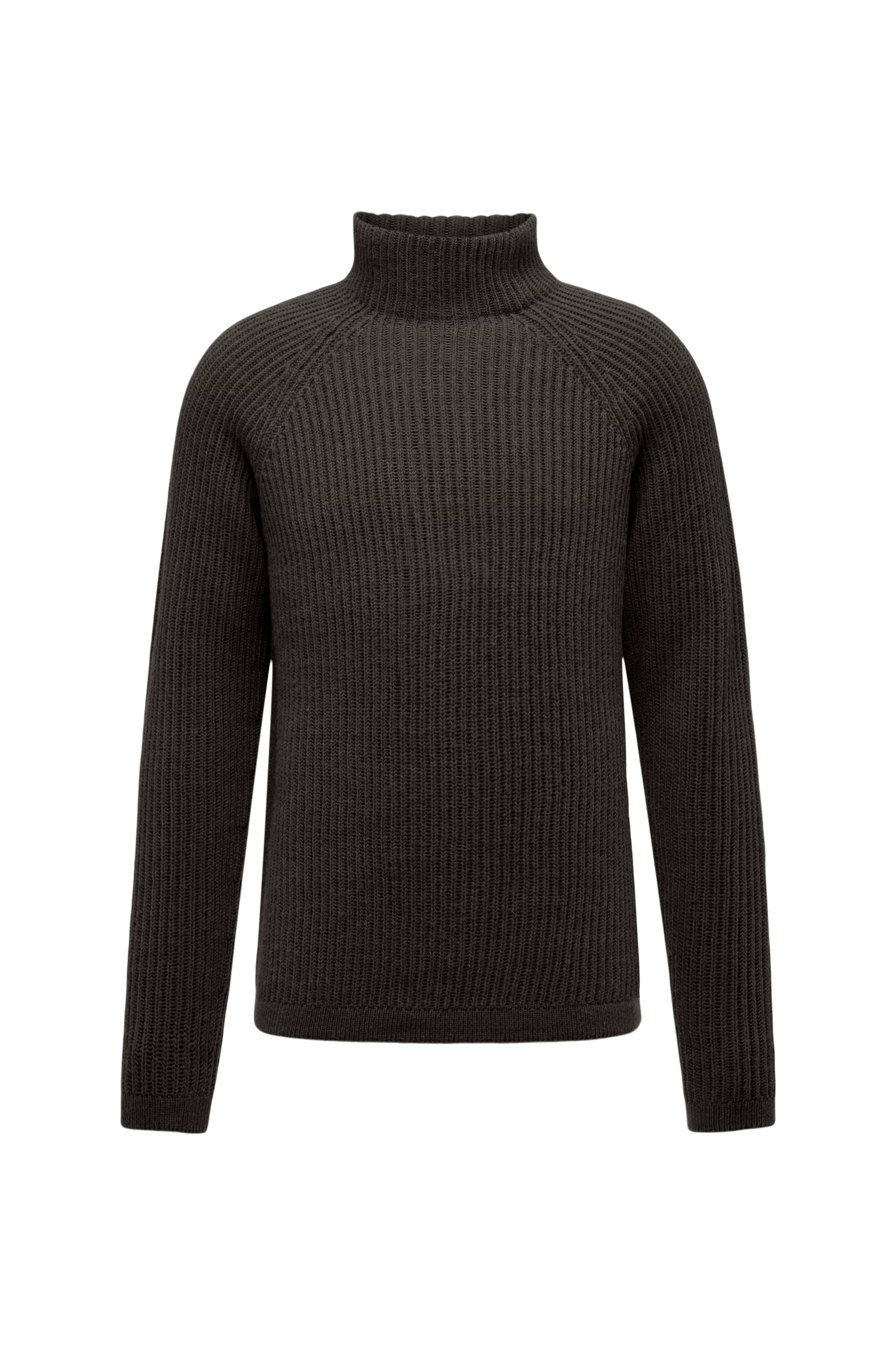 ARVID - Rollkragenpullover in Woll-Alpakamix - Herren - braun - Freisteller Frontansicht