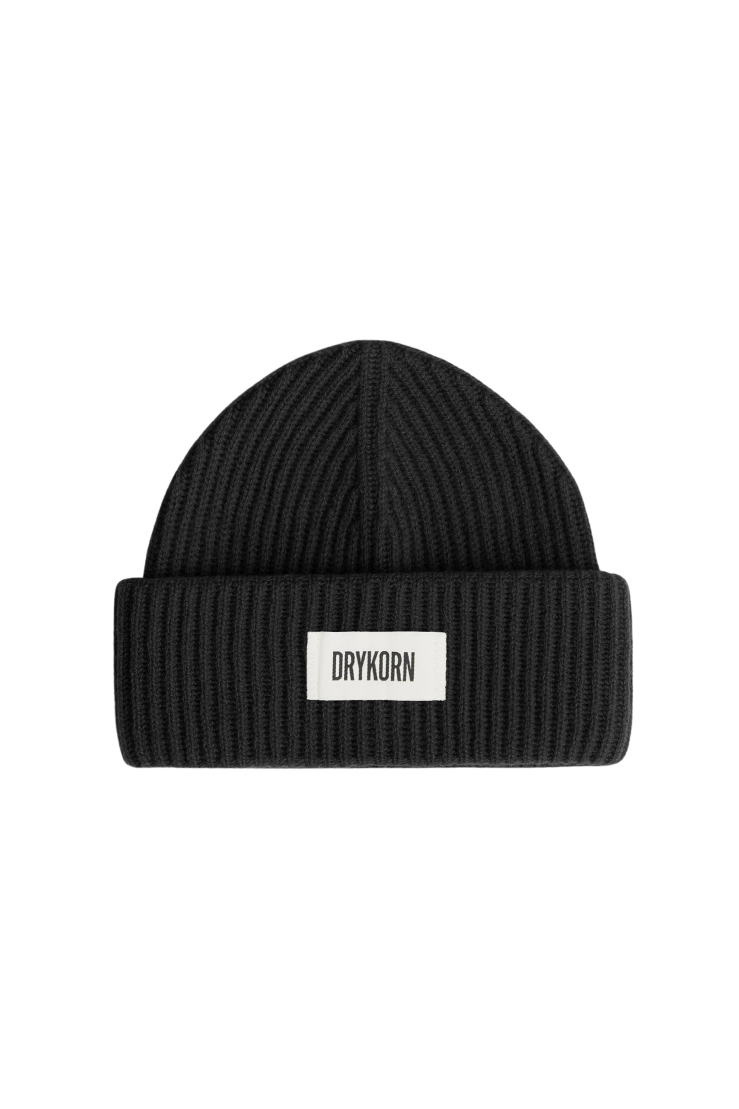 NEREA_3 - Beanie in virgin wool - unisex - Natural Aluminium - Freisteller Frontansicht