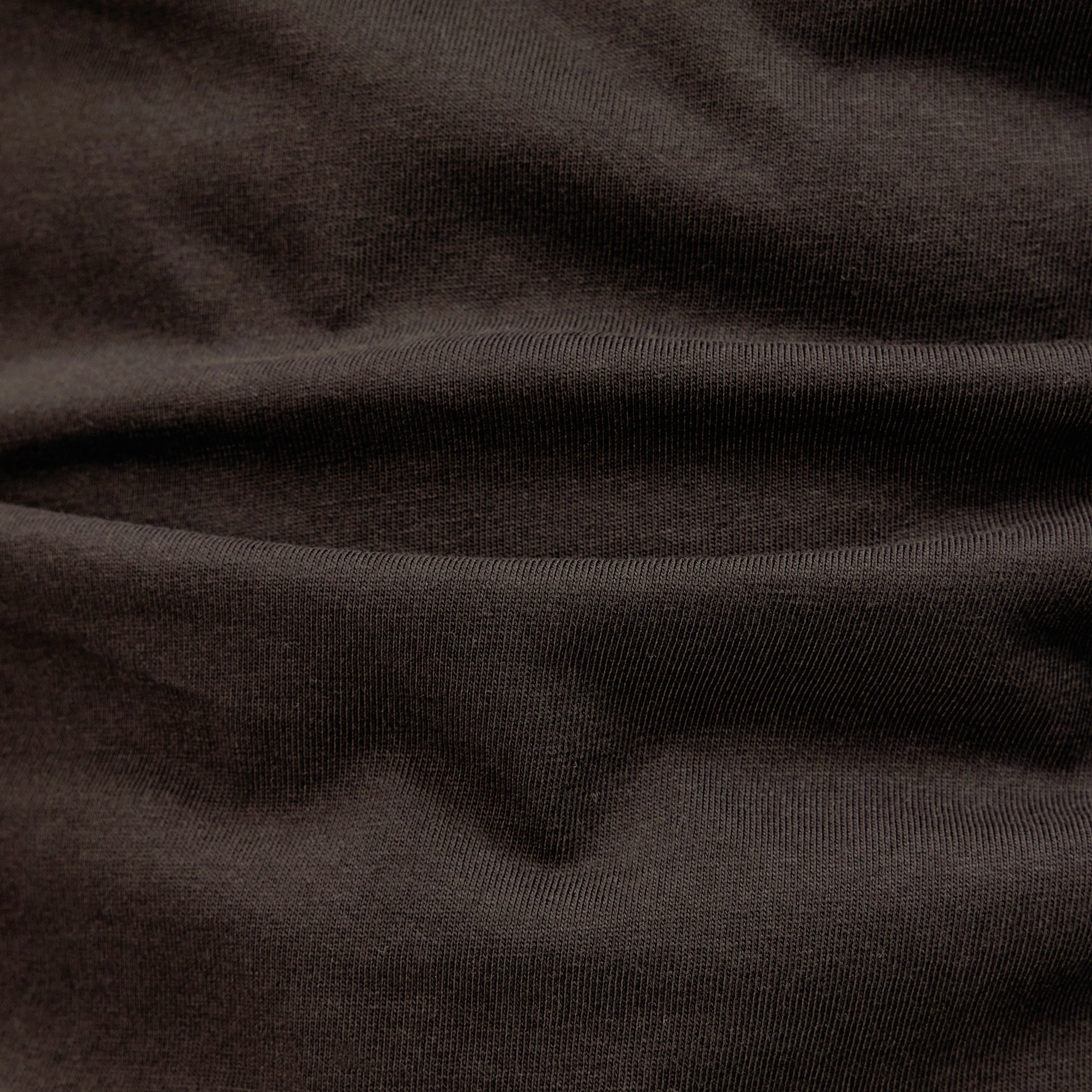 RAPHAEL - T-shirt in pure cotton - men - brown - Materialbild (B2C)
