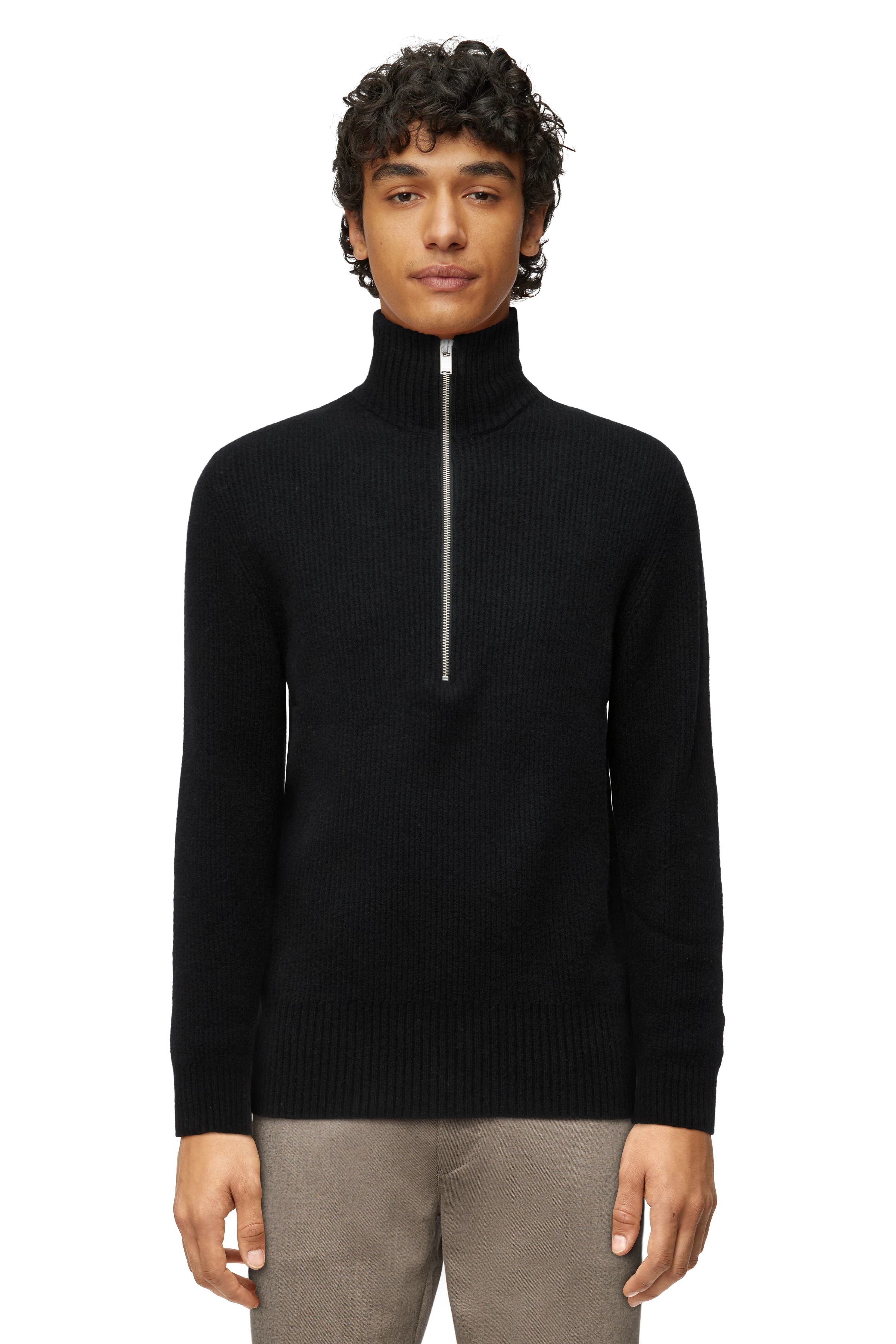 Pullover Turtleneck Trui Heren Zwart Turtleneck Trui Heren Zwart