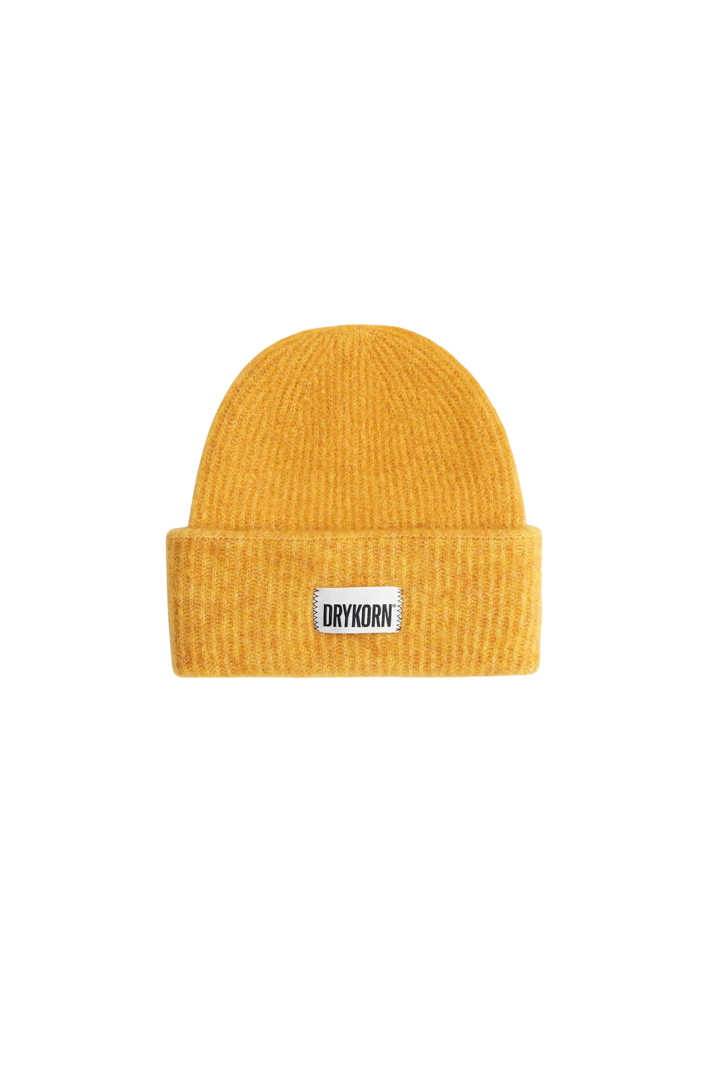 LOAH - Beanie in Alpaka-Mix - Unisex - gelb - Freisteller Frontansicht