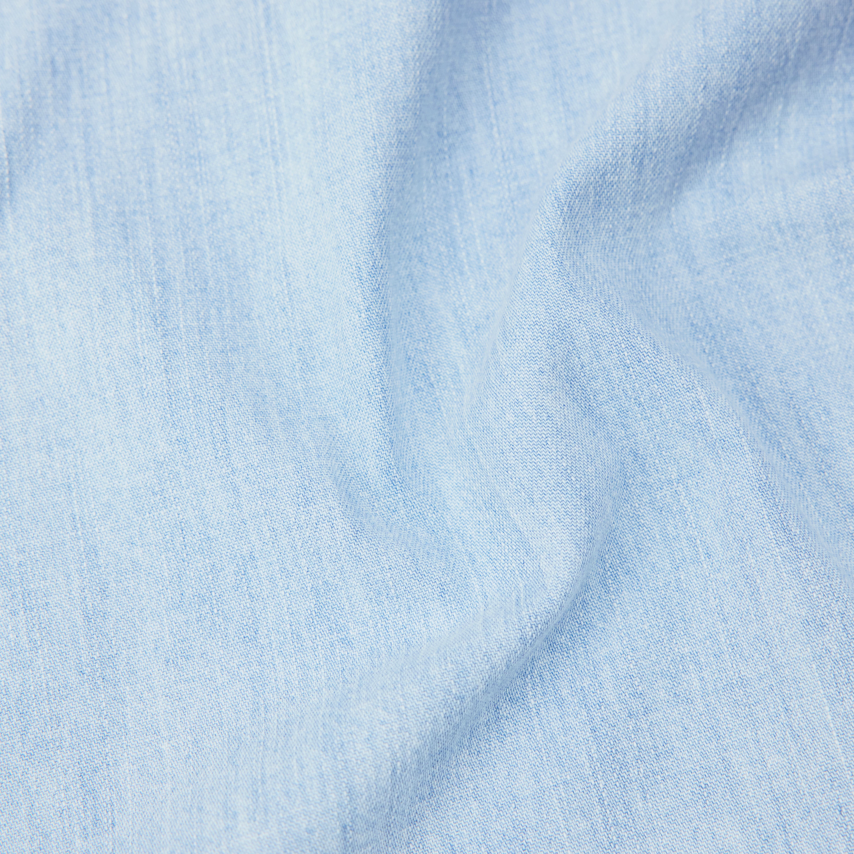 CEILING - Wijde broek in lichtblauw denim - dames - blauw - Materialbild (B2C)