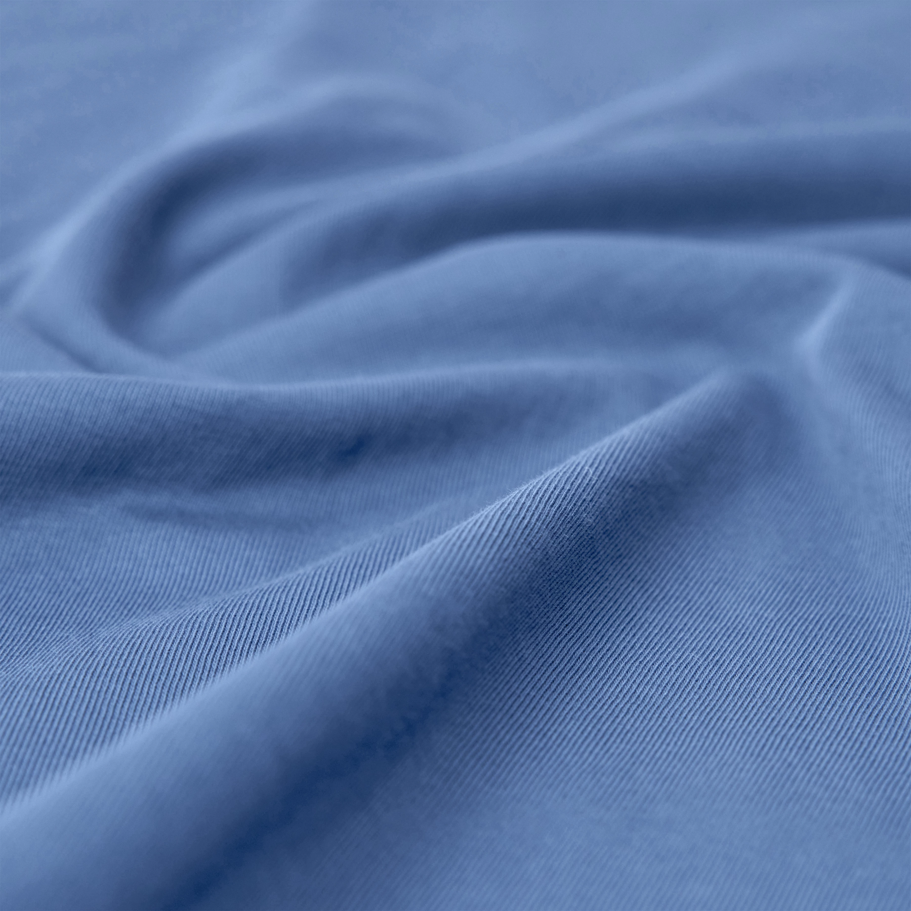 RAPHAEL - T-shirt in washed look - men - blue - Materialbild (B2C)