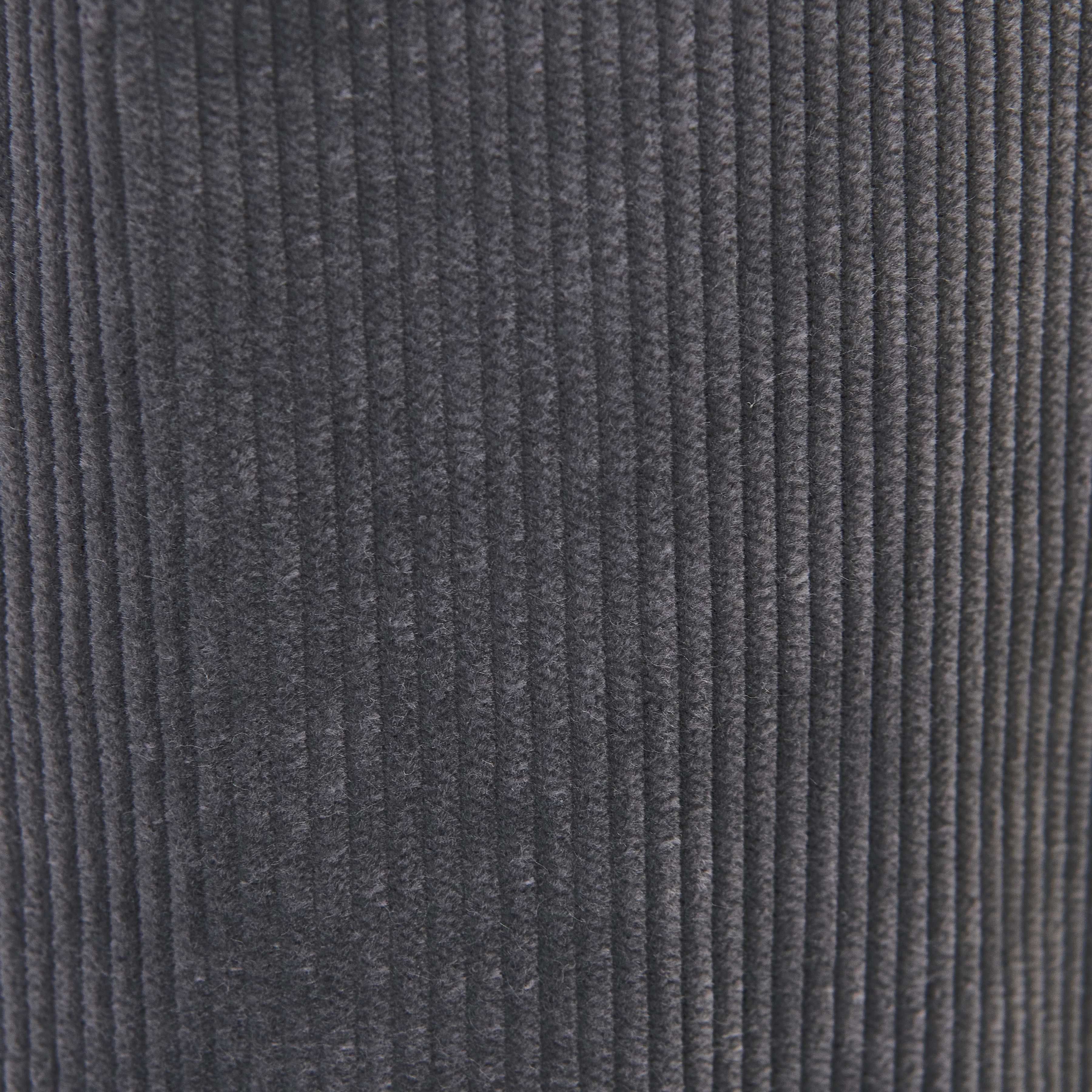 CHASY - Hose mit Bundfalte in feiner Cordstruktur - Herren - grau - Materialbild (B2C)