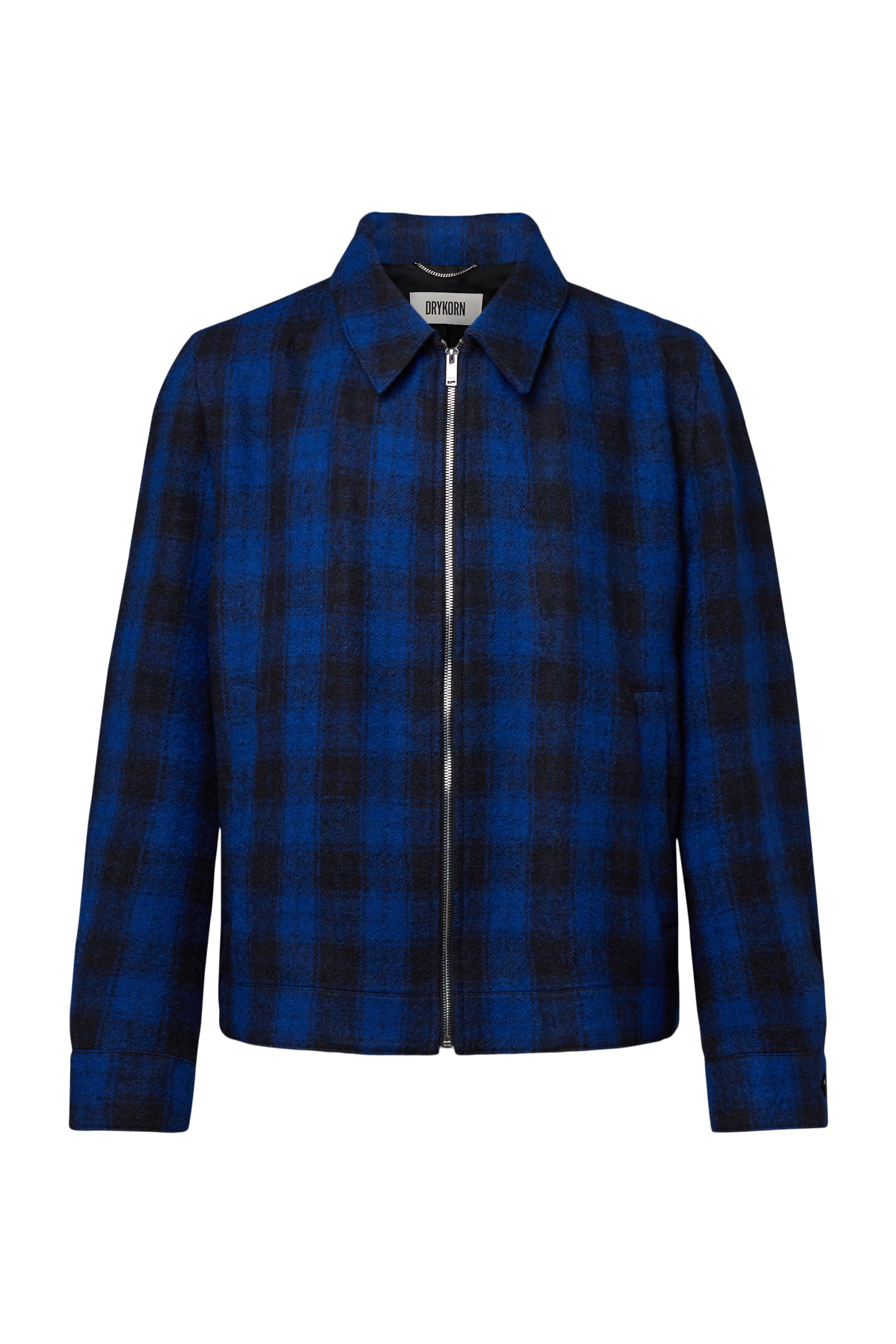 RIKKA_2 - Jacke in Schurwolle - Herren - blau - Freisteller Frontansicht