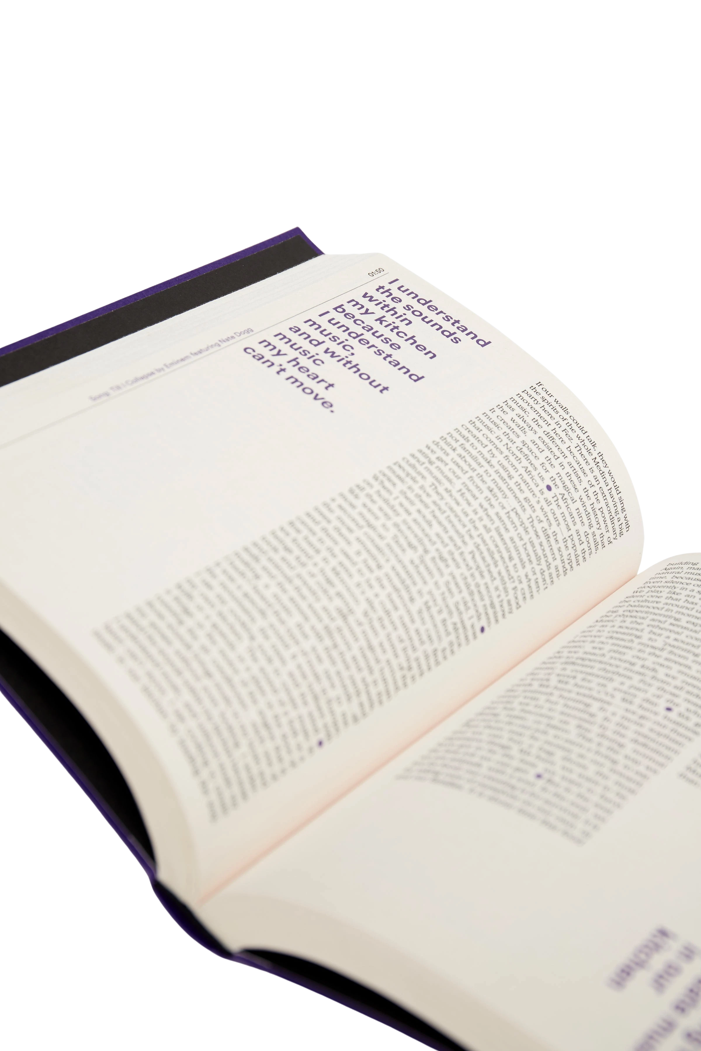 SNACKY TUNES - Cookbook - unisex - purple - Freisteller Detailansicht