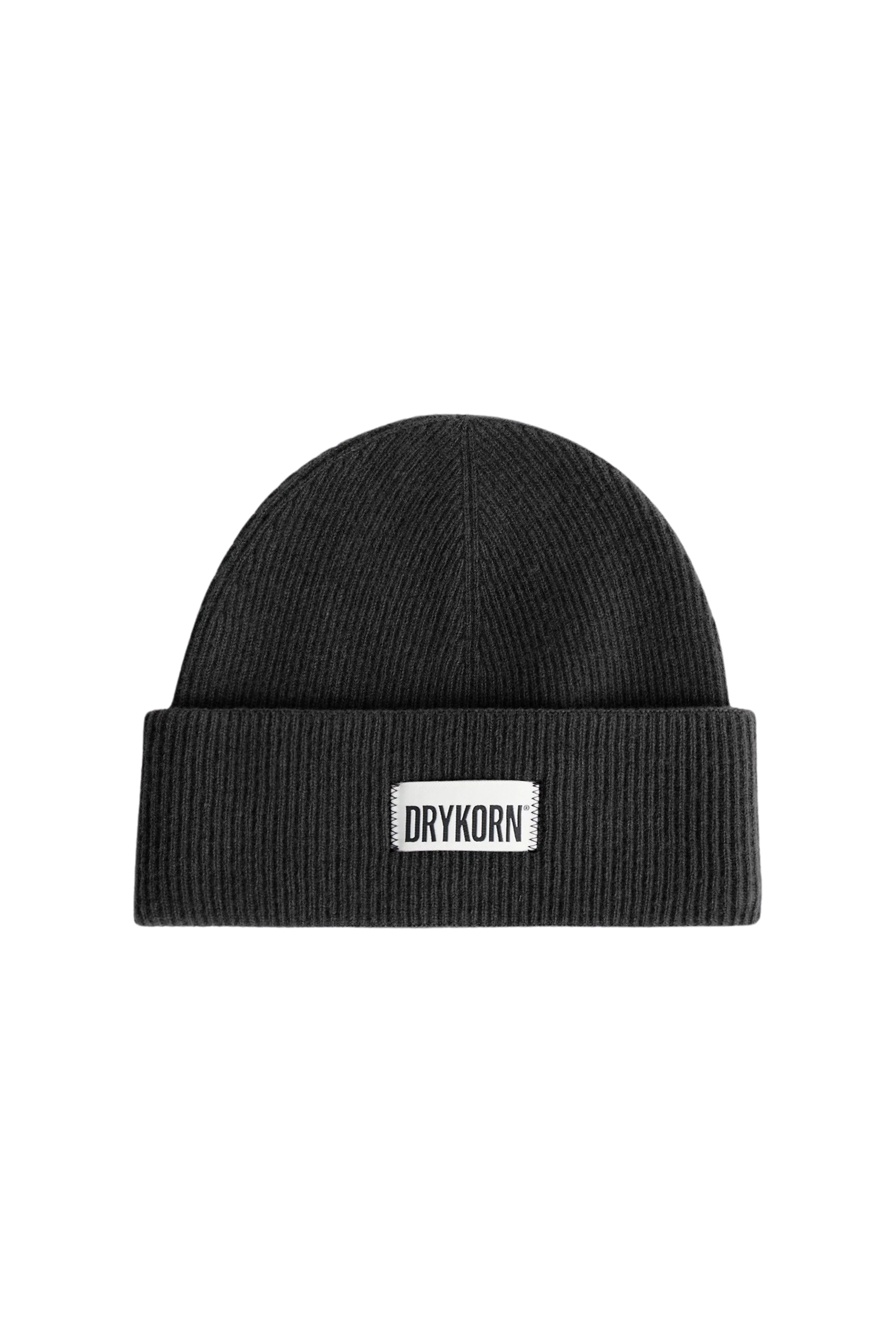 NEREA - Beanie in fine virgin wool - unisex - Natural Aluminium - Freisteller Frontansicht