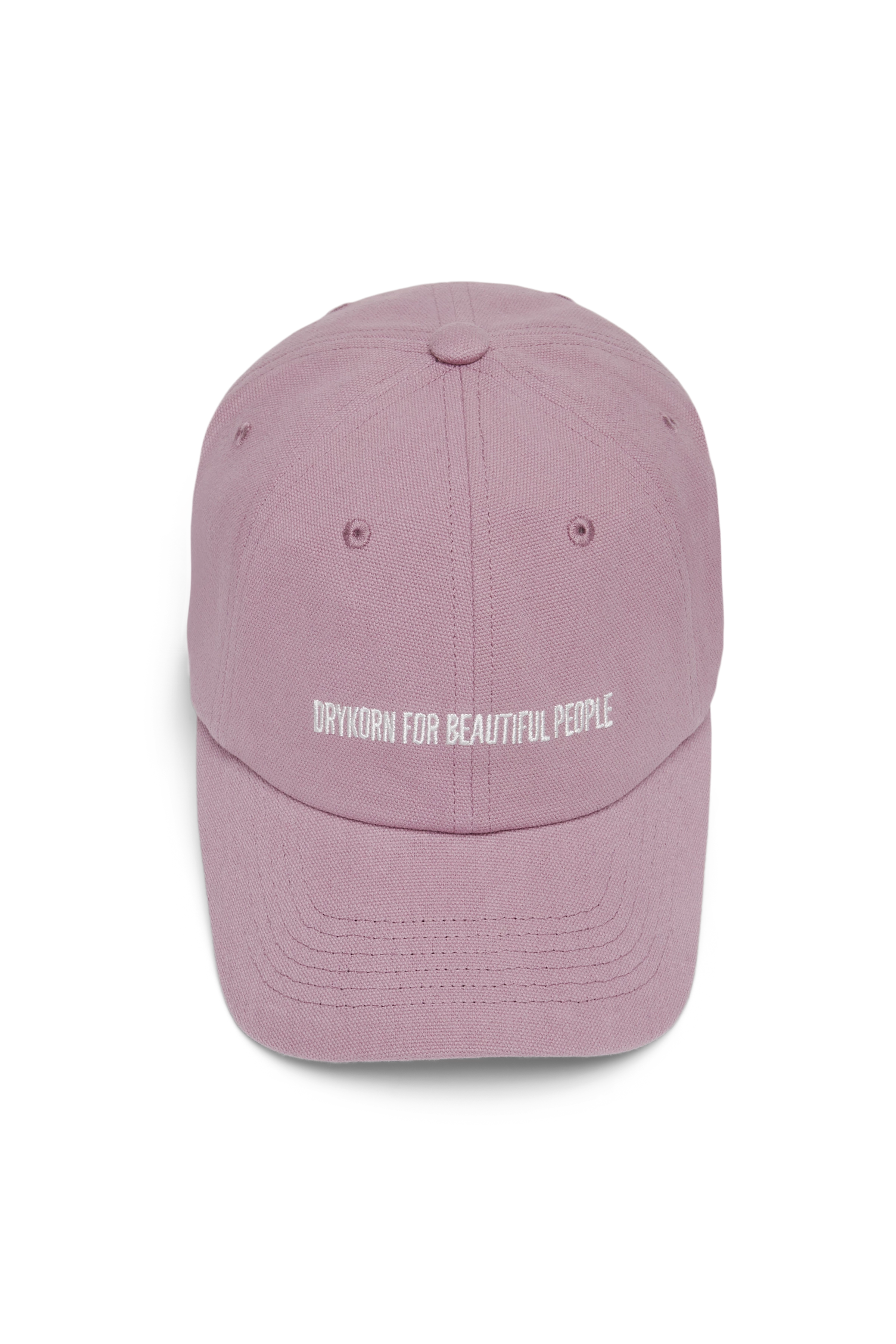 JESPER - Cap in Baumwolle - Unisex - lila - Freisteller Frontansicht