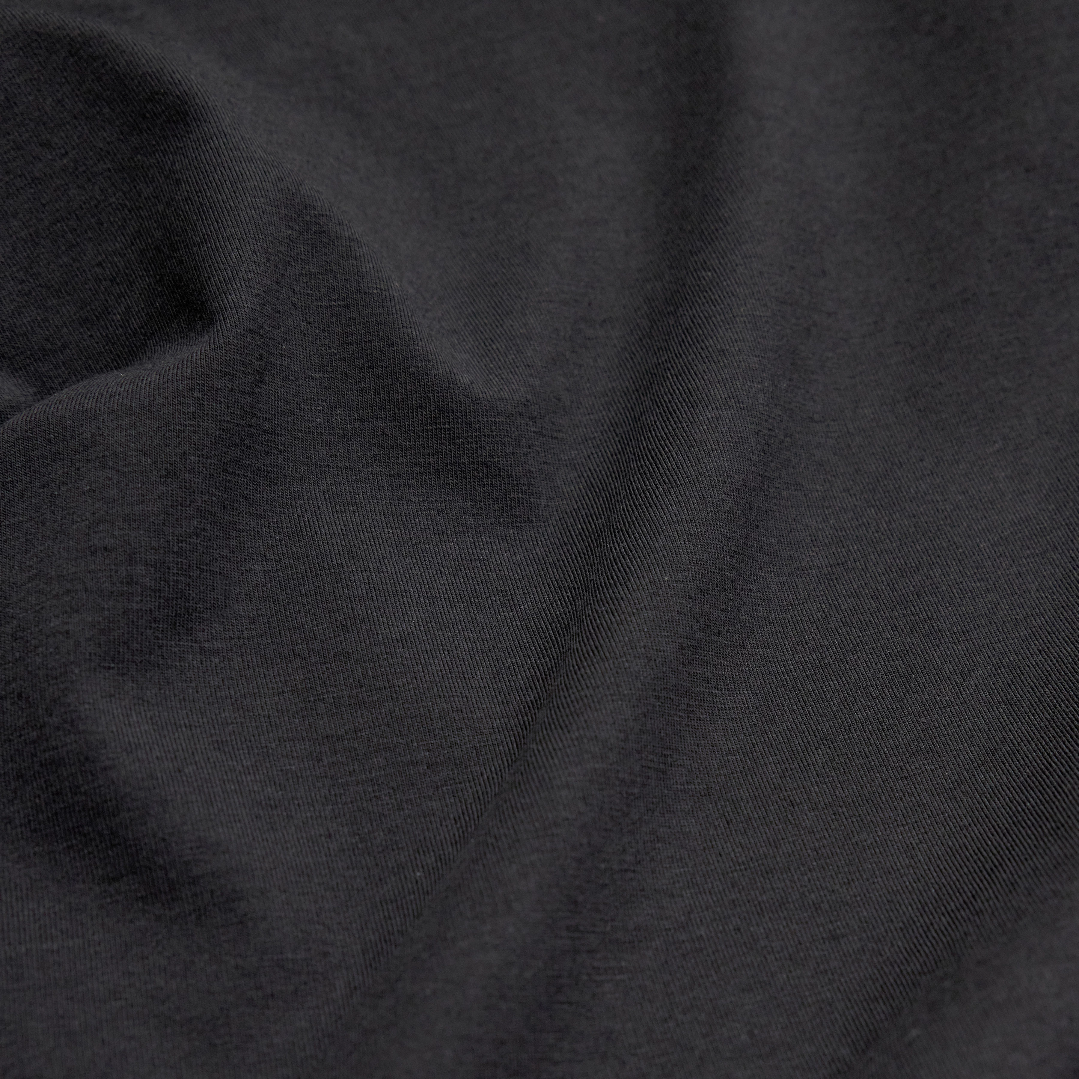 IDIRO - Longsleeve in Baumwoll-Viskose-Mix - Herren - schwarz - Materialbild (B2C)