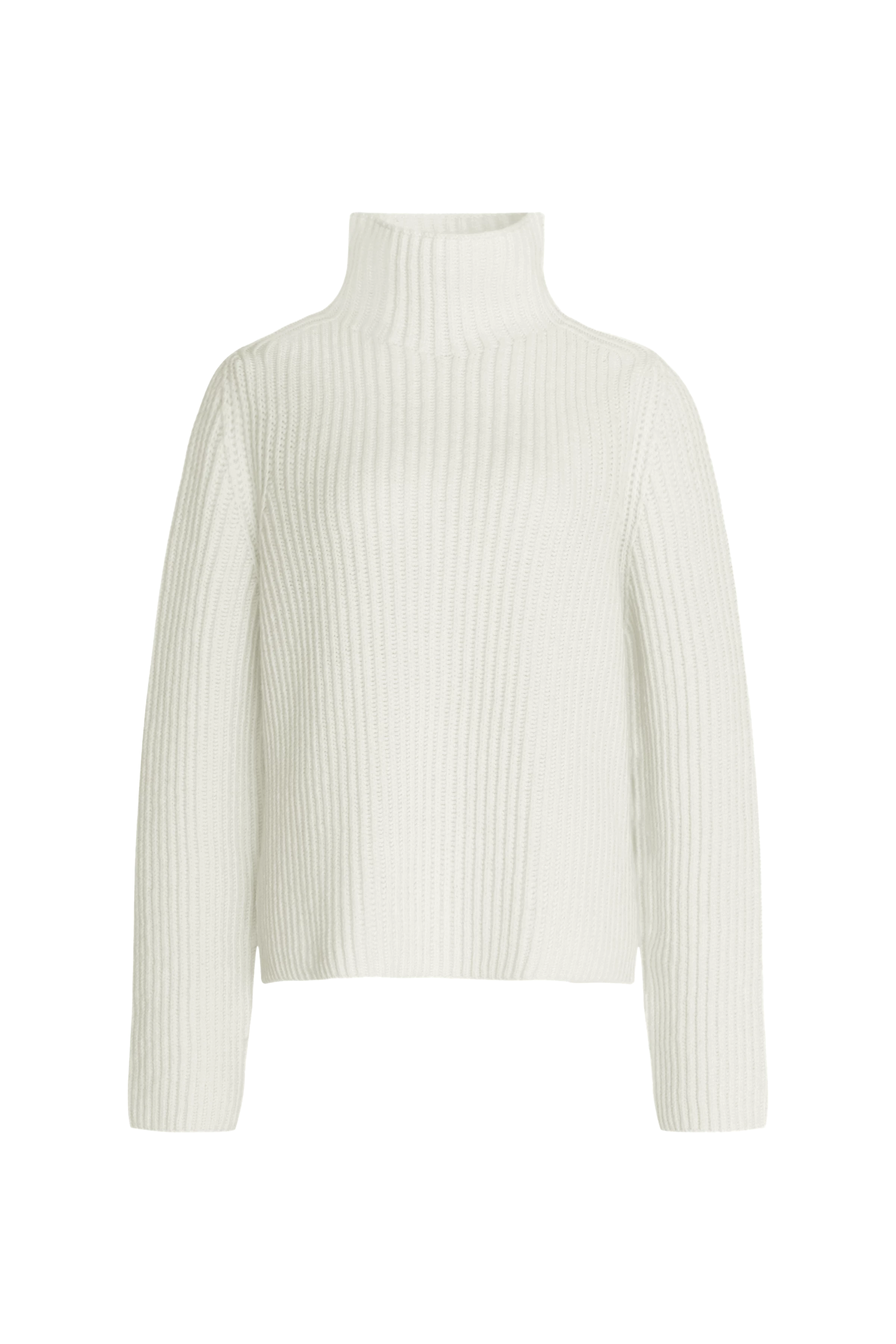VARISA_2 - Rollkragenpullover in Schurwolle - Damen - beige - Freisteller Frontansicht