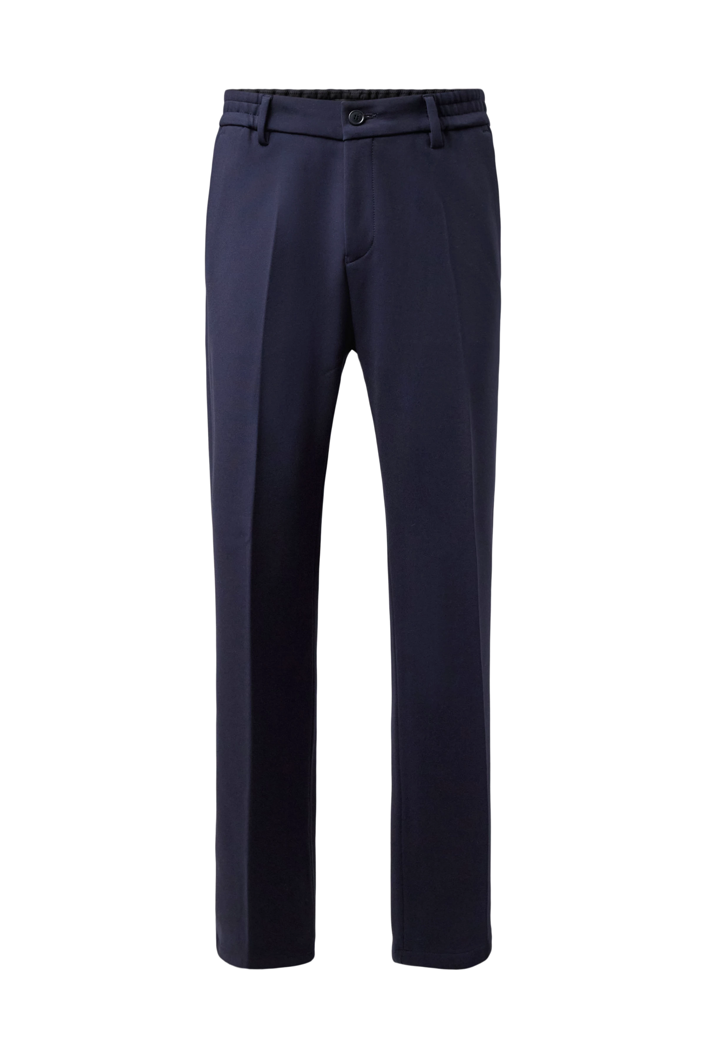 GARONA_B - Casual-Chino in Viskose-Mix - Herren - blau - Freisteller Frontansicht