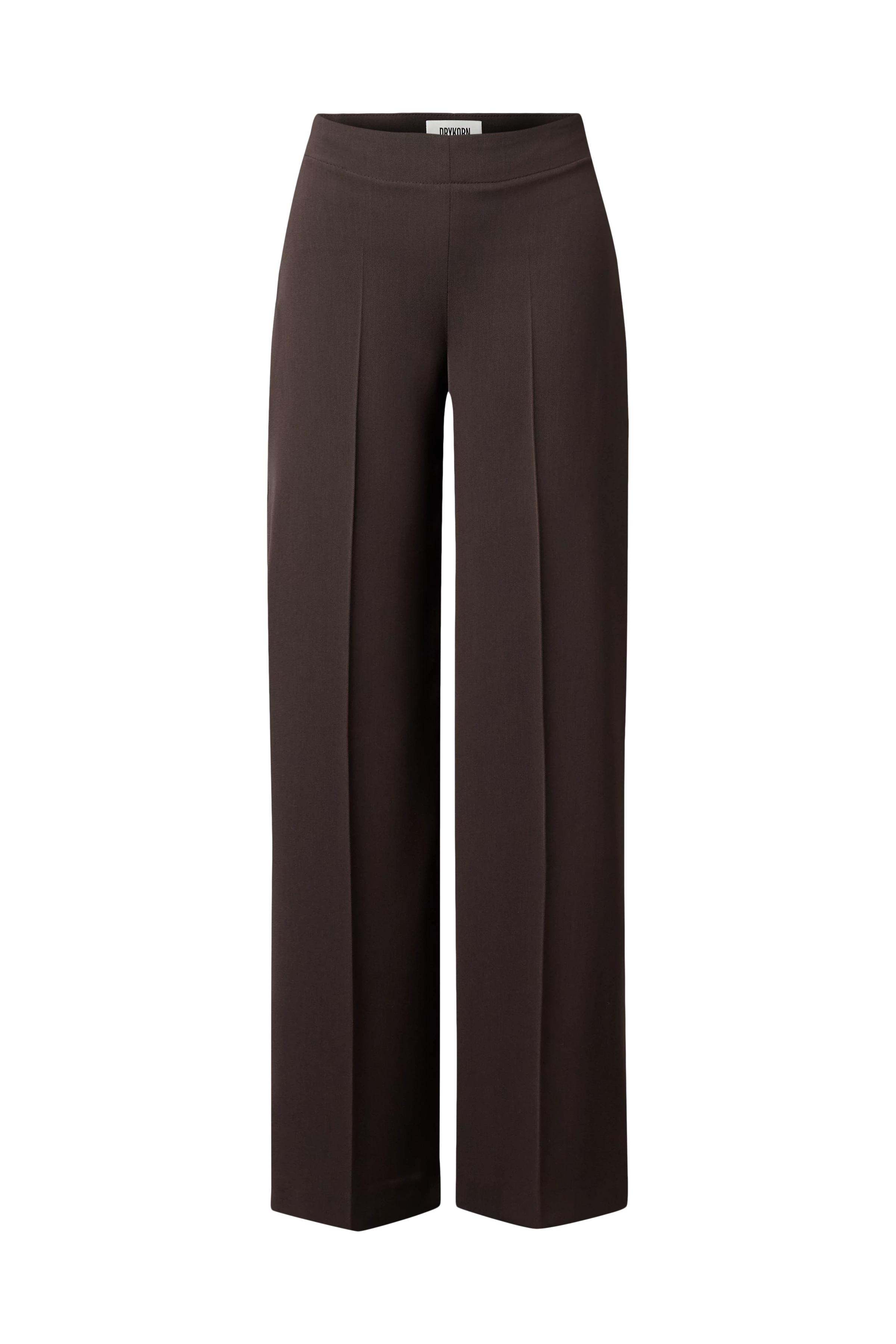BEFORE - Pleated wide-leg trousers - women - brown - Freisteller Frontansicht