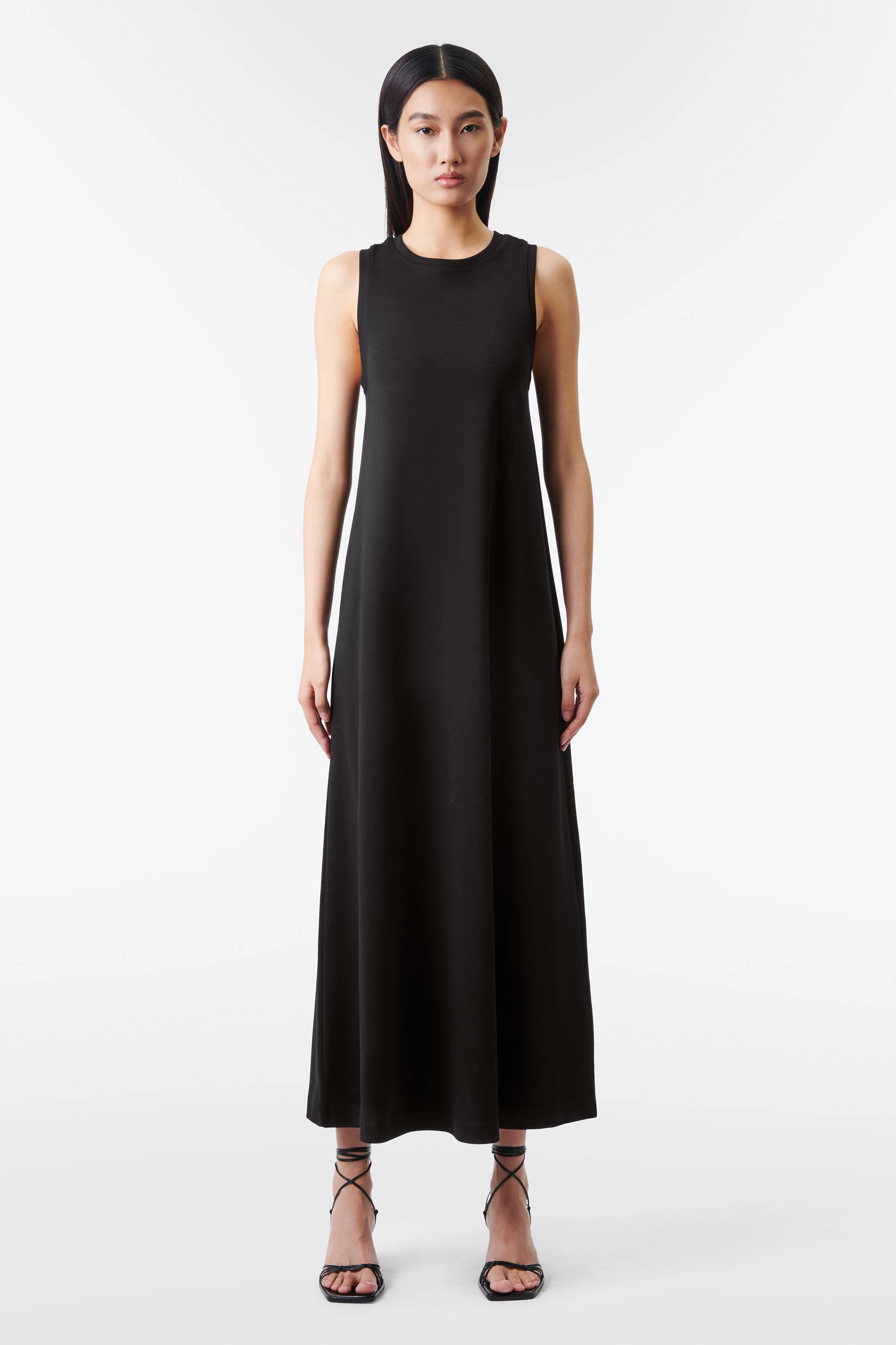 a-line jersey dress in soft organic cotton ELSANNE online at DRYKORN