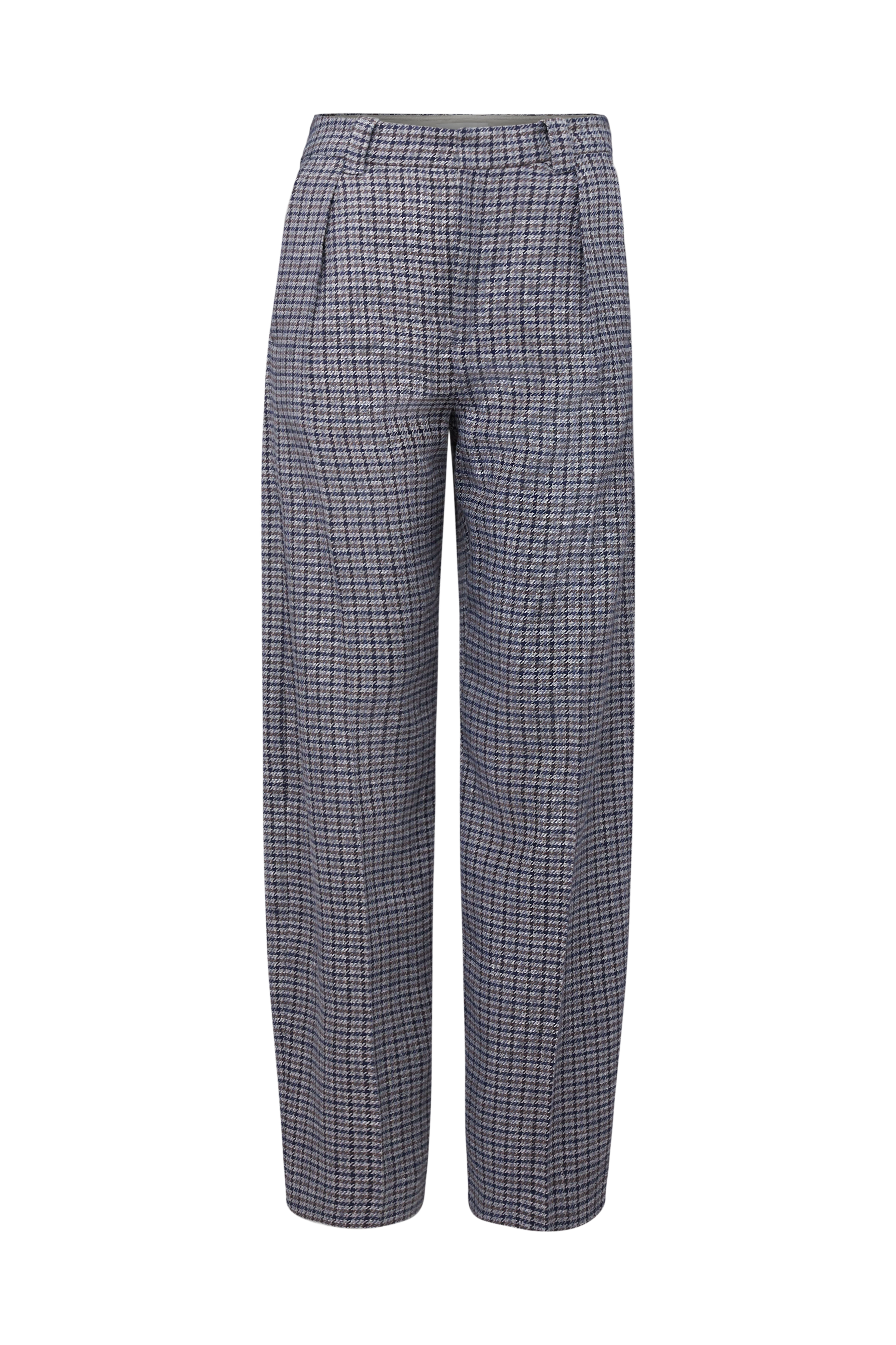 ADUCT - Straight leg tailored trousers - women - blue - Freisteller Frontansicht