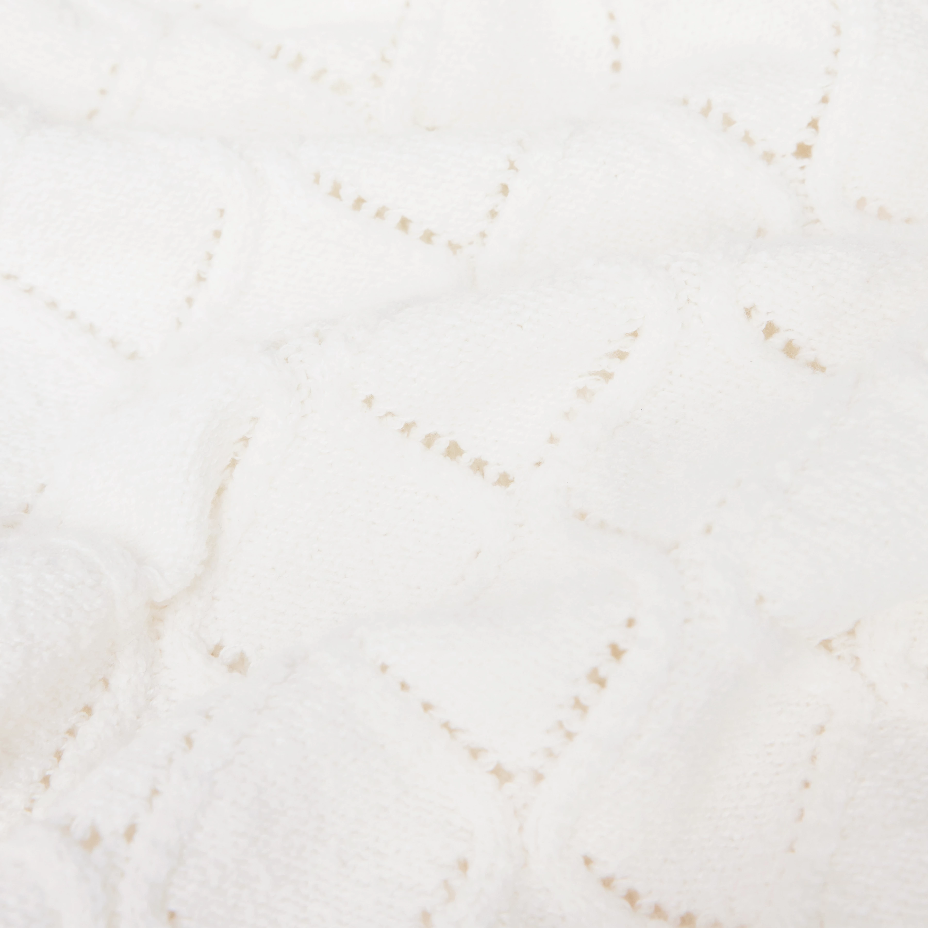 ZAYN - Stehkragenpullover in Baumwoll-Mix - Herren - off white - Materialbild (B2C)