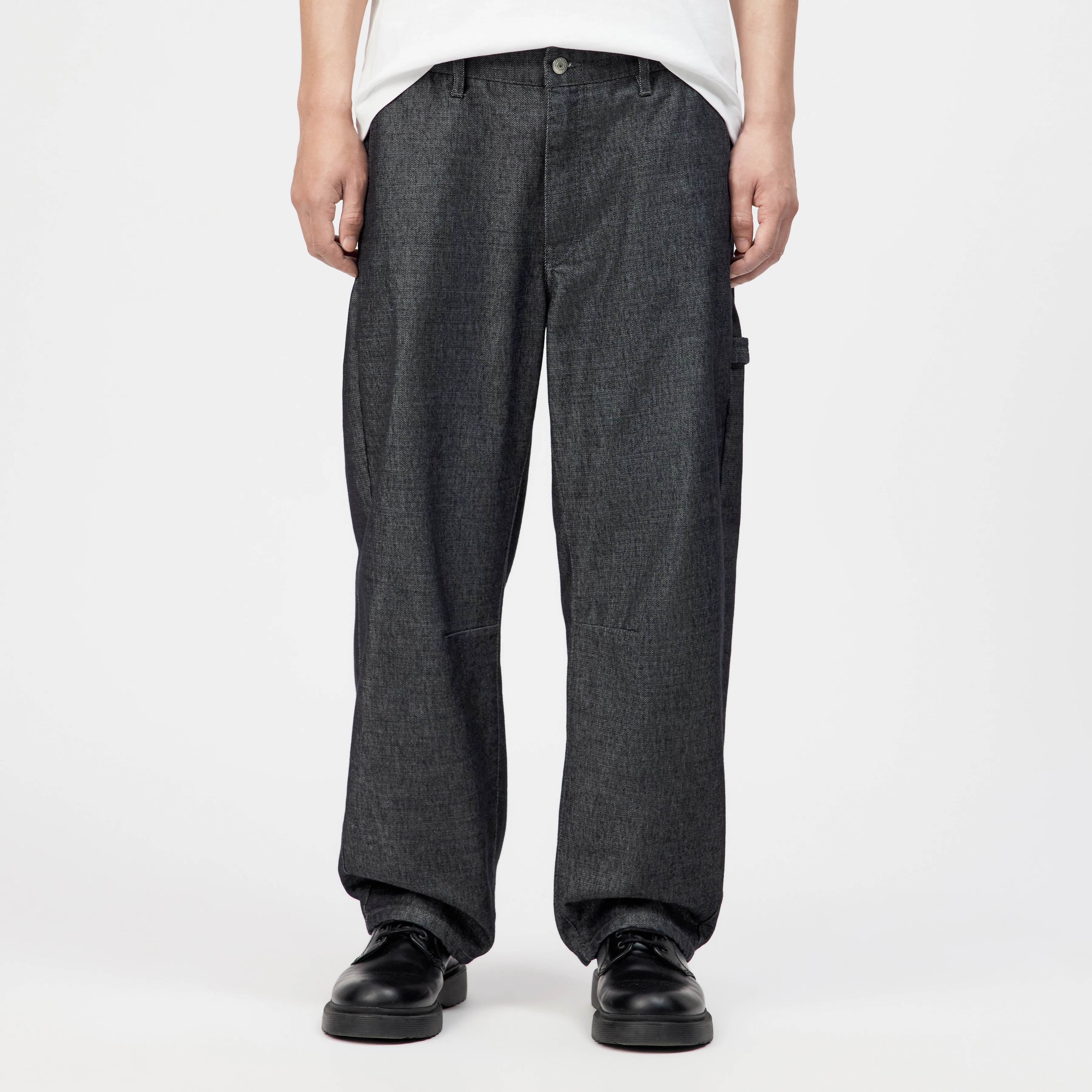 GONAGO - Utility Hose in Raw-Denim-Look - Herren - blau - Frontansicht