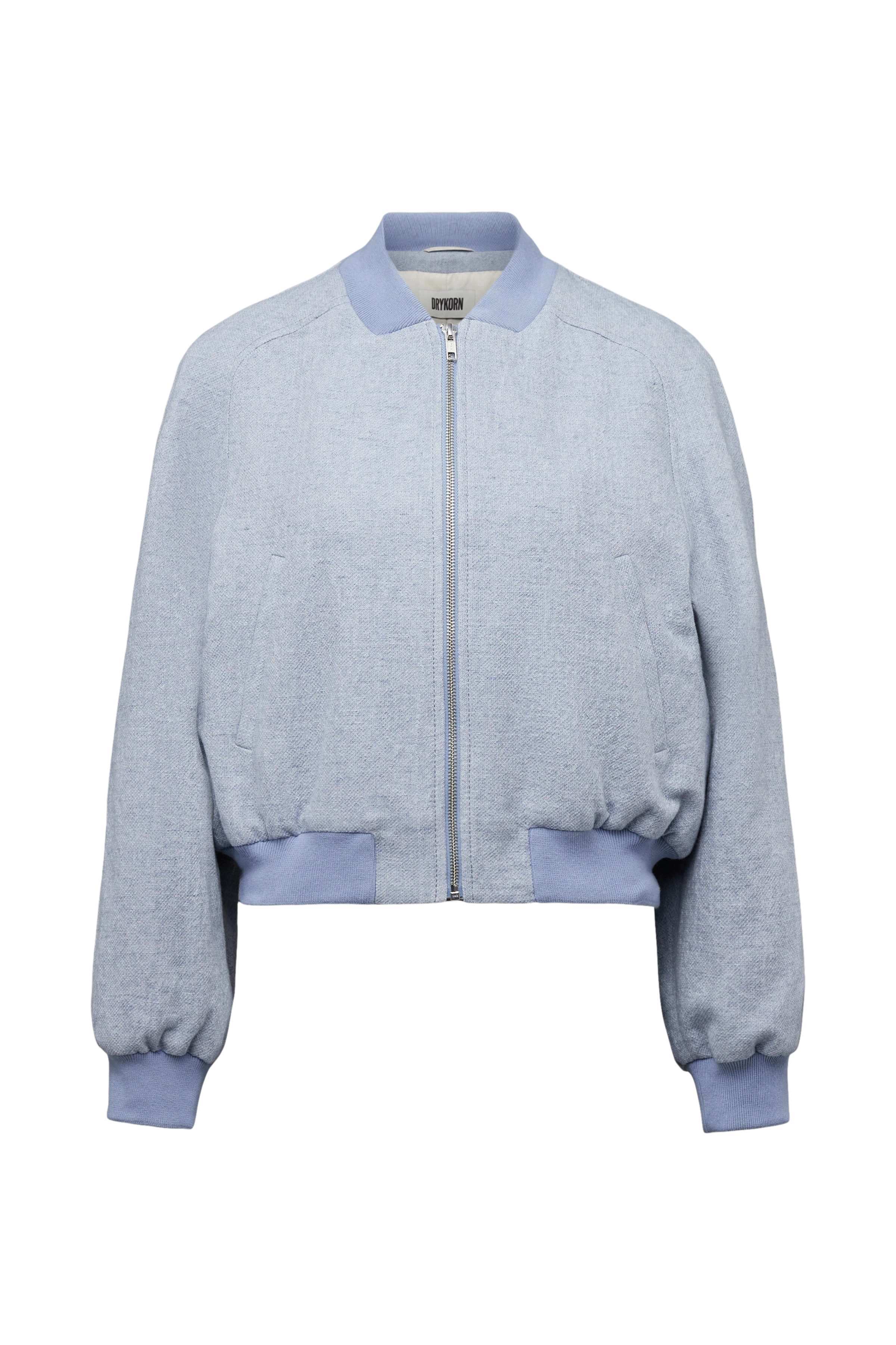 MARHAM - Blouson en lin mélangé - women - bleu - Freisteller Frontansicht