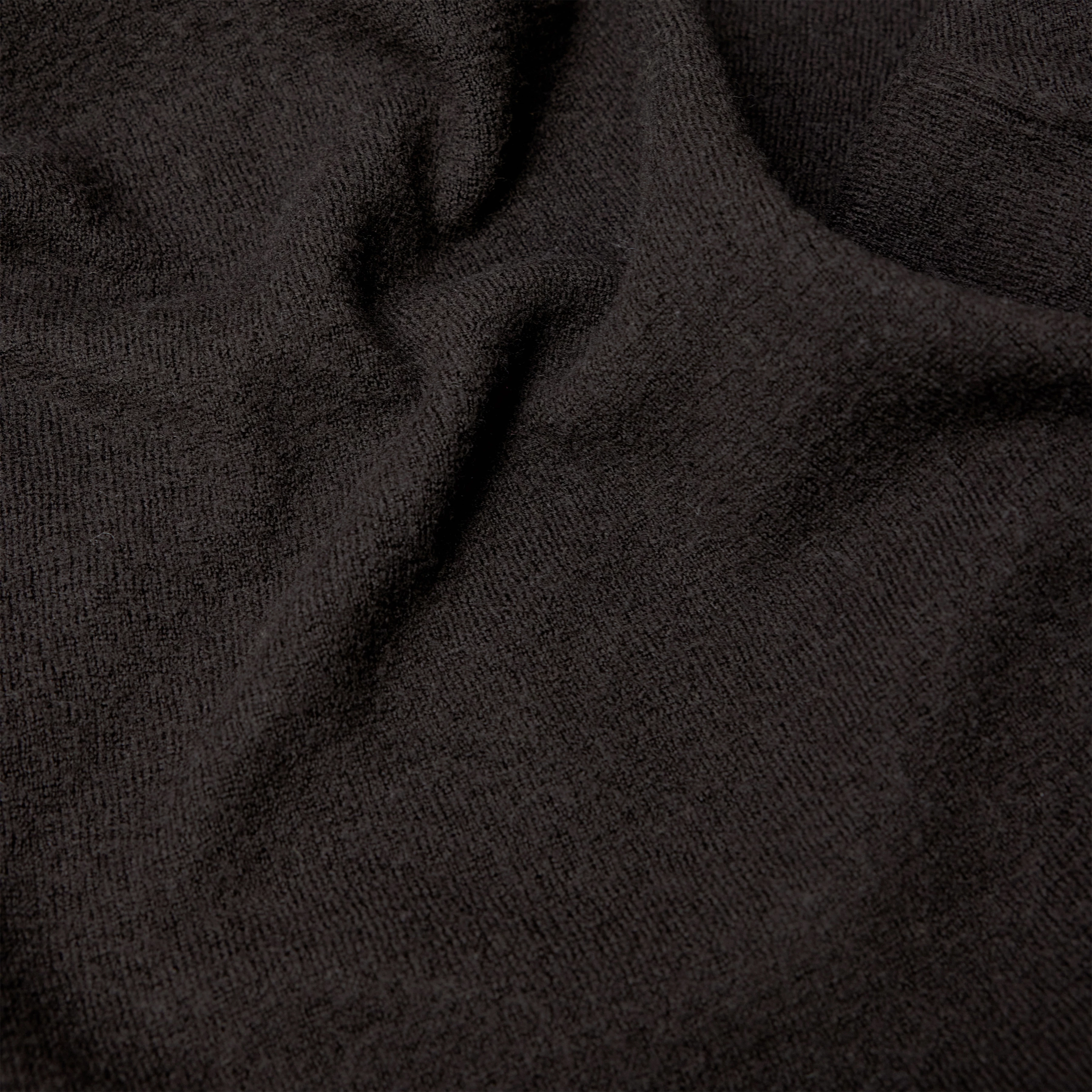 JANOR - Strick-Jacke in Merinowolle - Herren - braun - Materialbild (B2C)