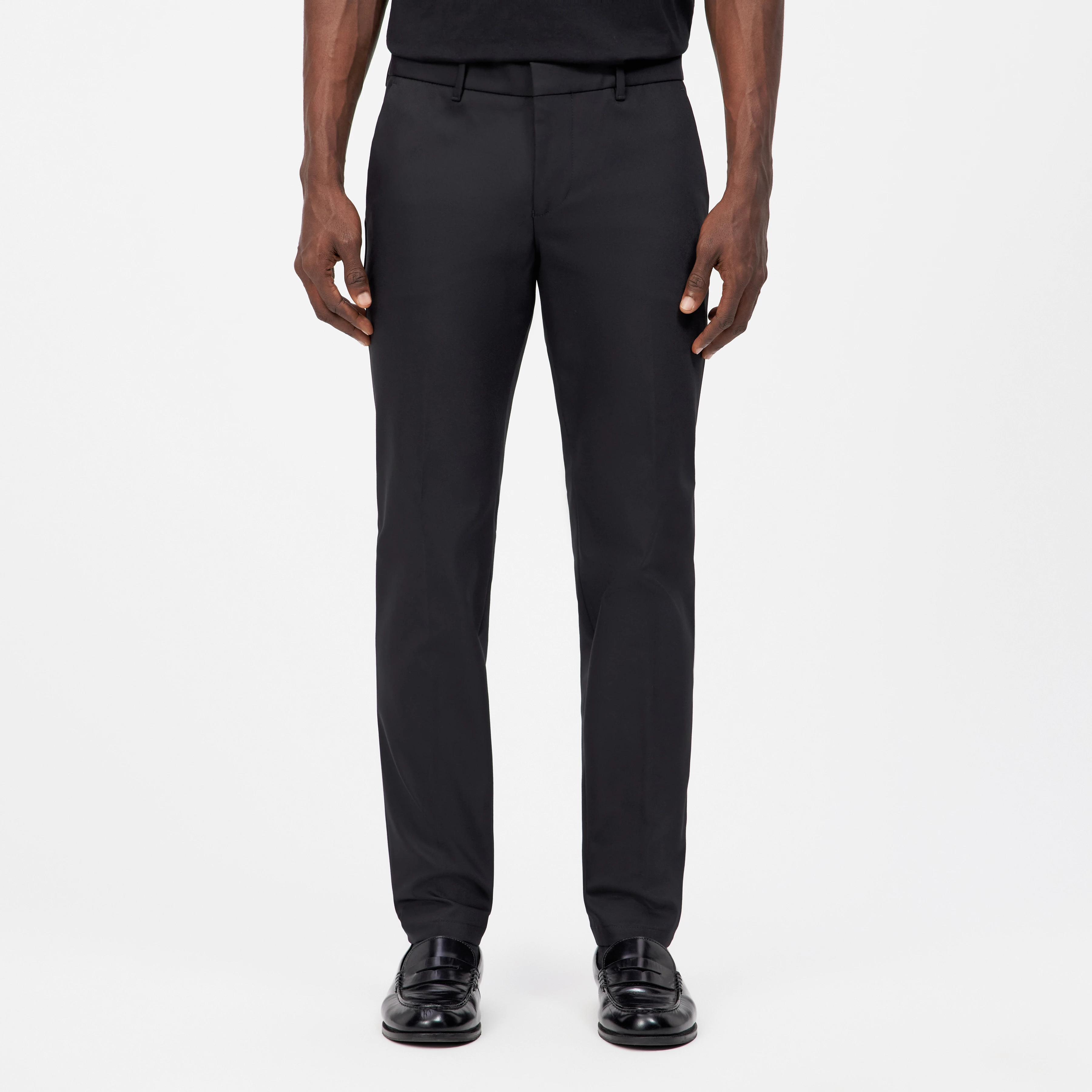 Men tailored pants SIGHT in black from DRYKORN - Main Image