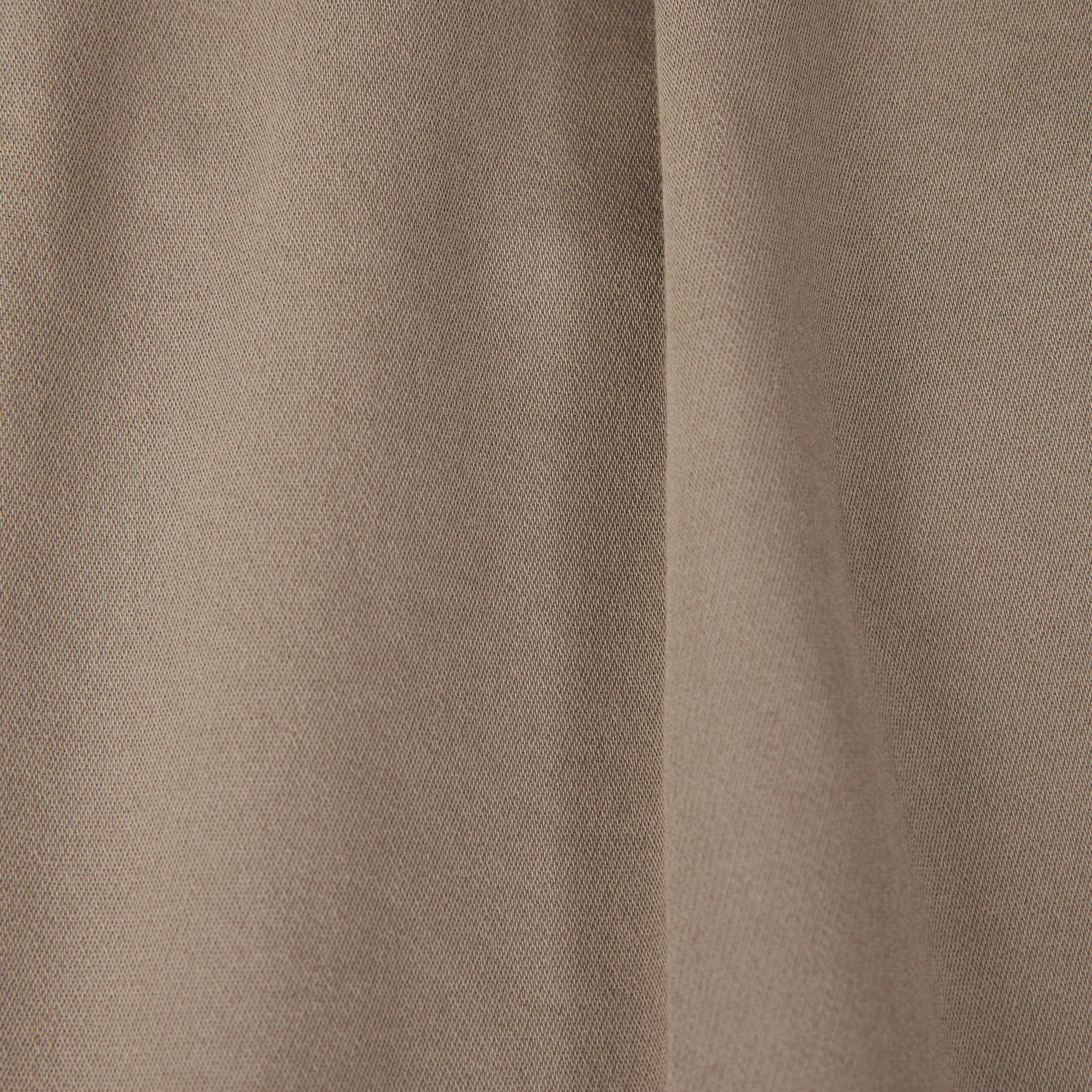 CHASY - Casual trousers with pleats in cotton viscose blend - men - brown - Materialbild (B2C)