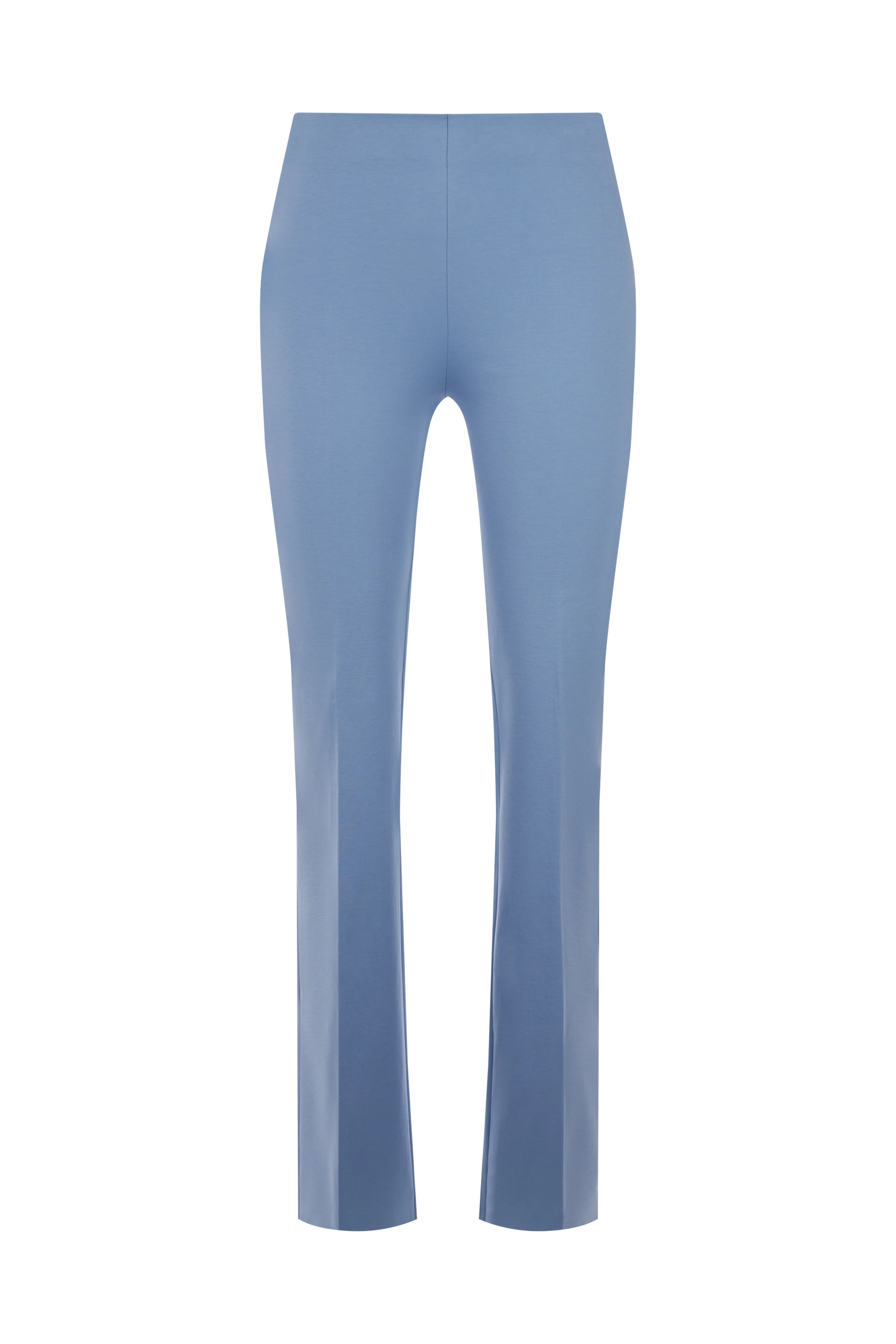 ALIVE - Løse bukser med flare - women - blå - Freisteller Frontansicht