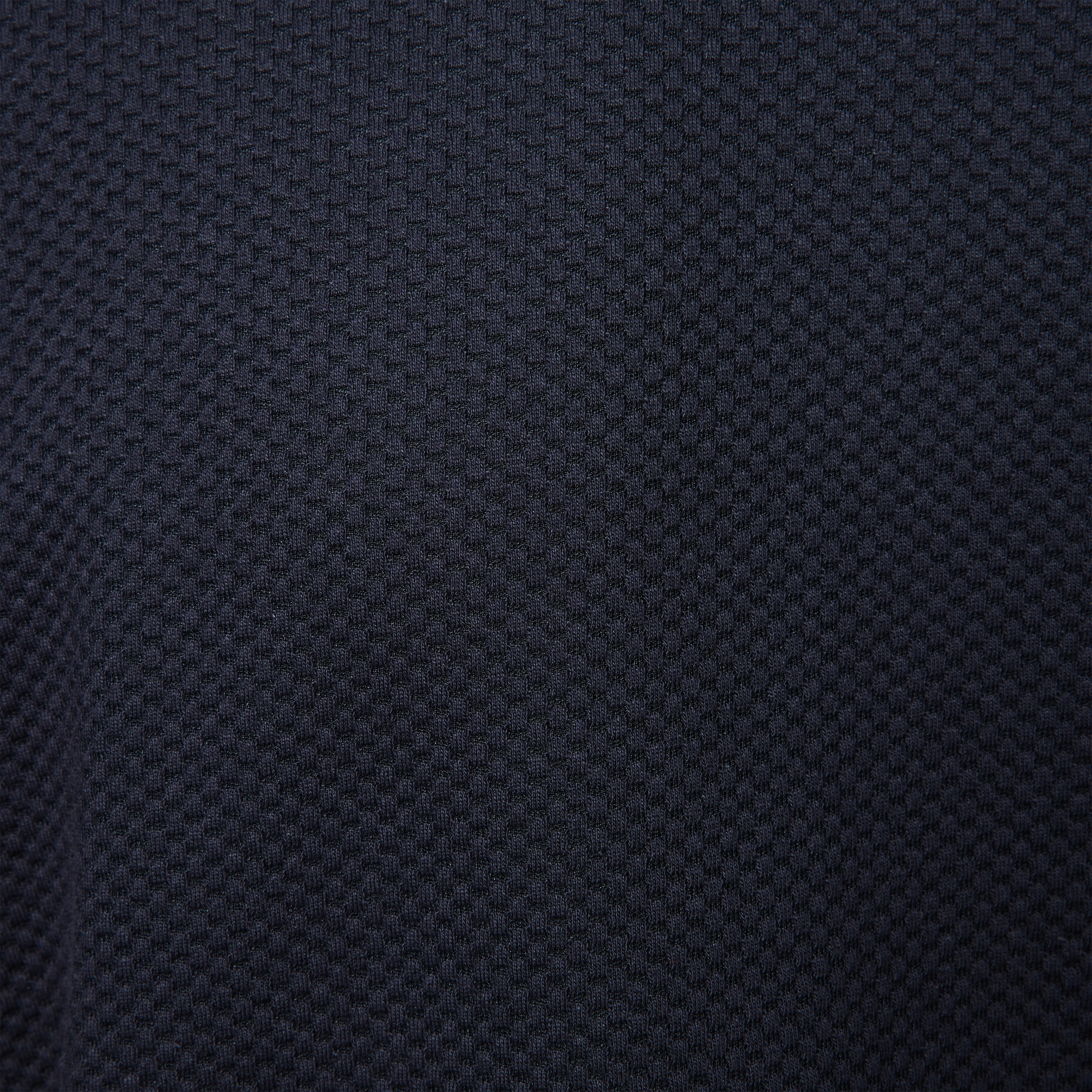 ACAYO - Casual polo in katoenmix - heren - blauw - Materialbild (B2C)