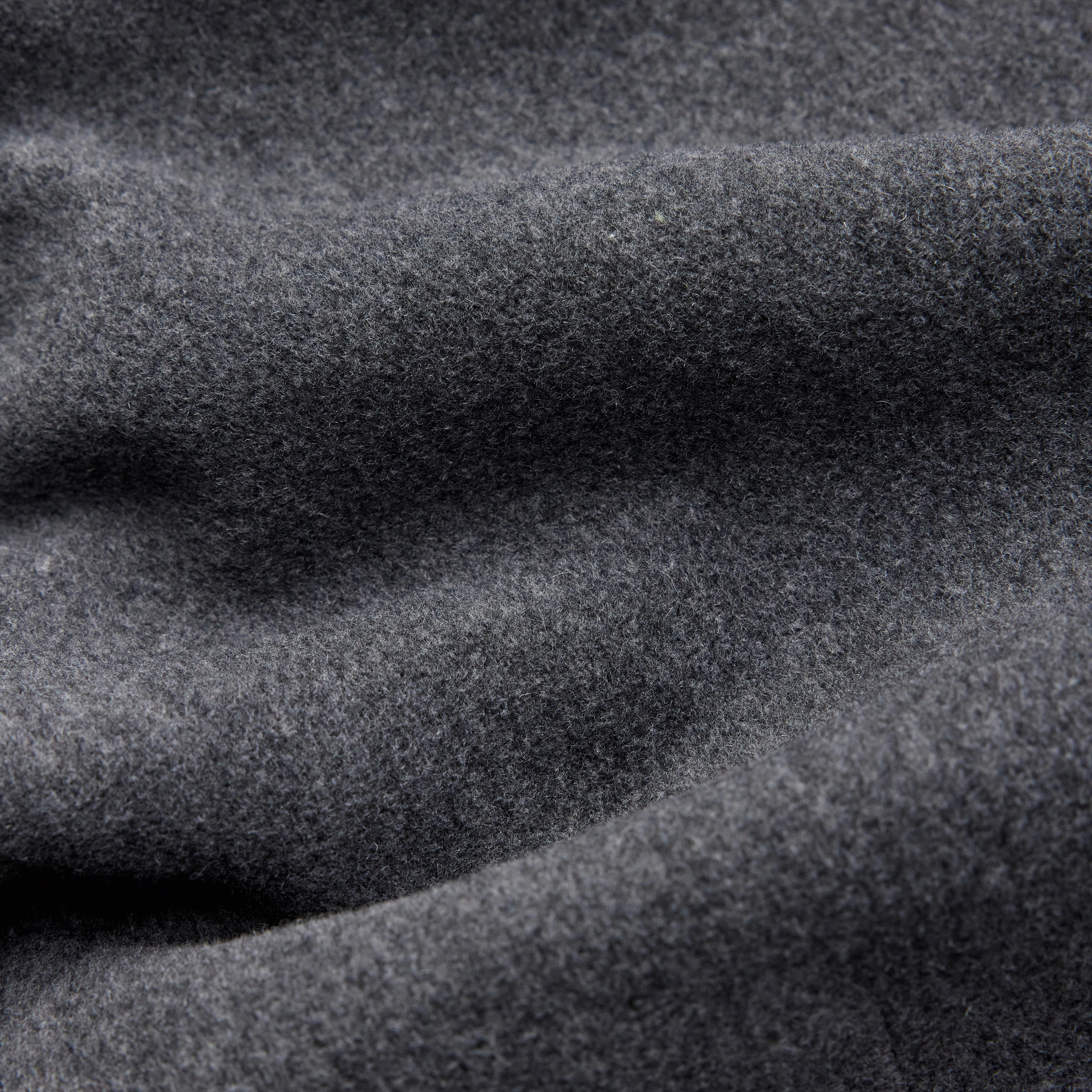 HARLESTON - Uniformmantel in Woll-Mix - Damen - grau - Materialbild (B2C)