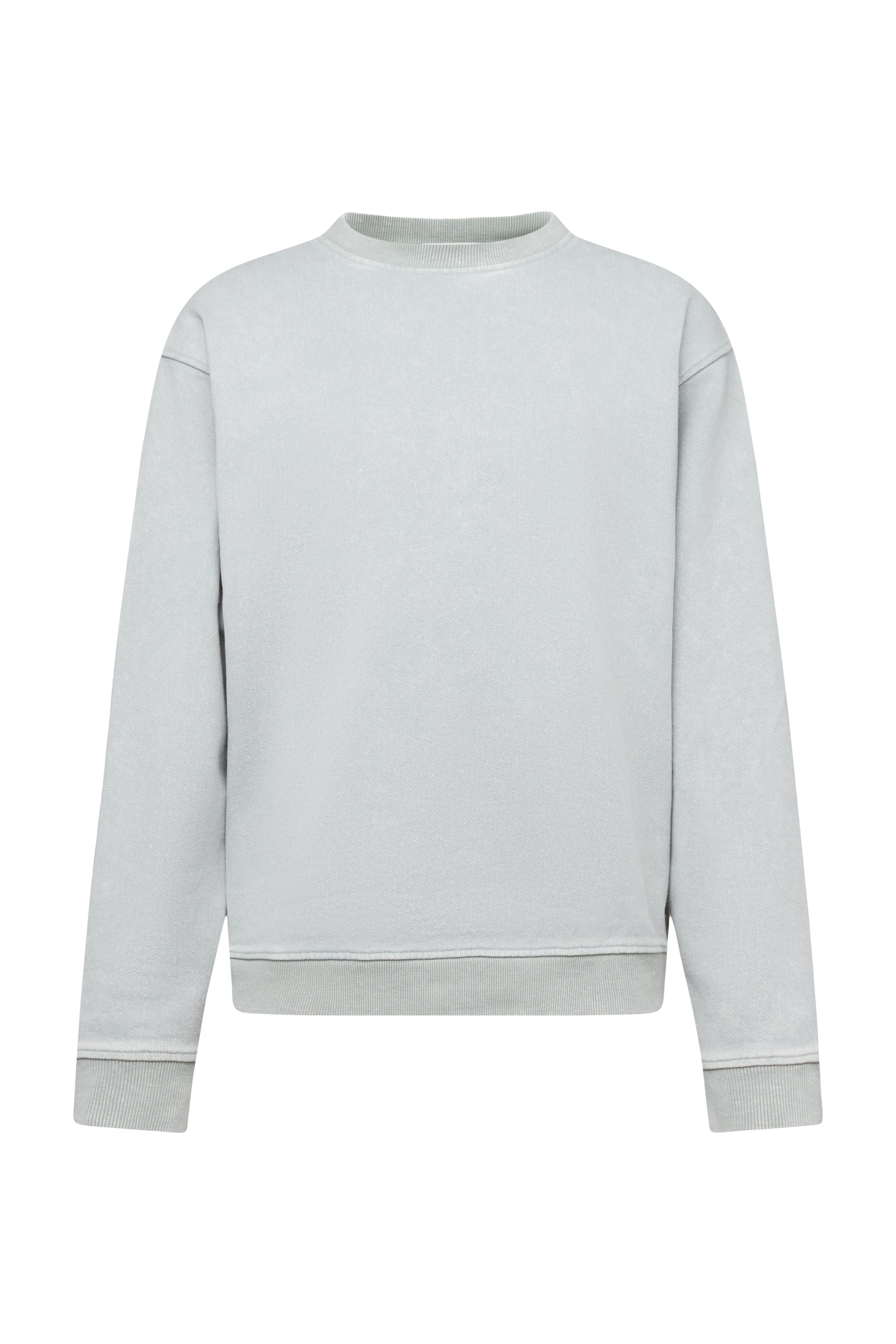 KARIO - Casual sweatshirt in pure cotton - men - green - Freisteller Frontansicht