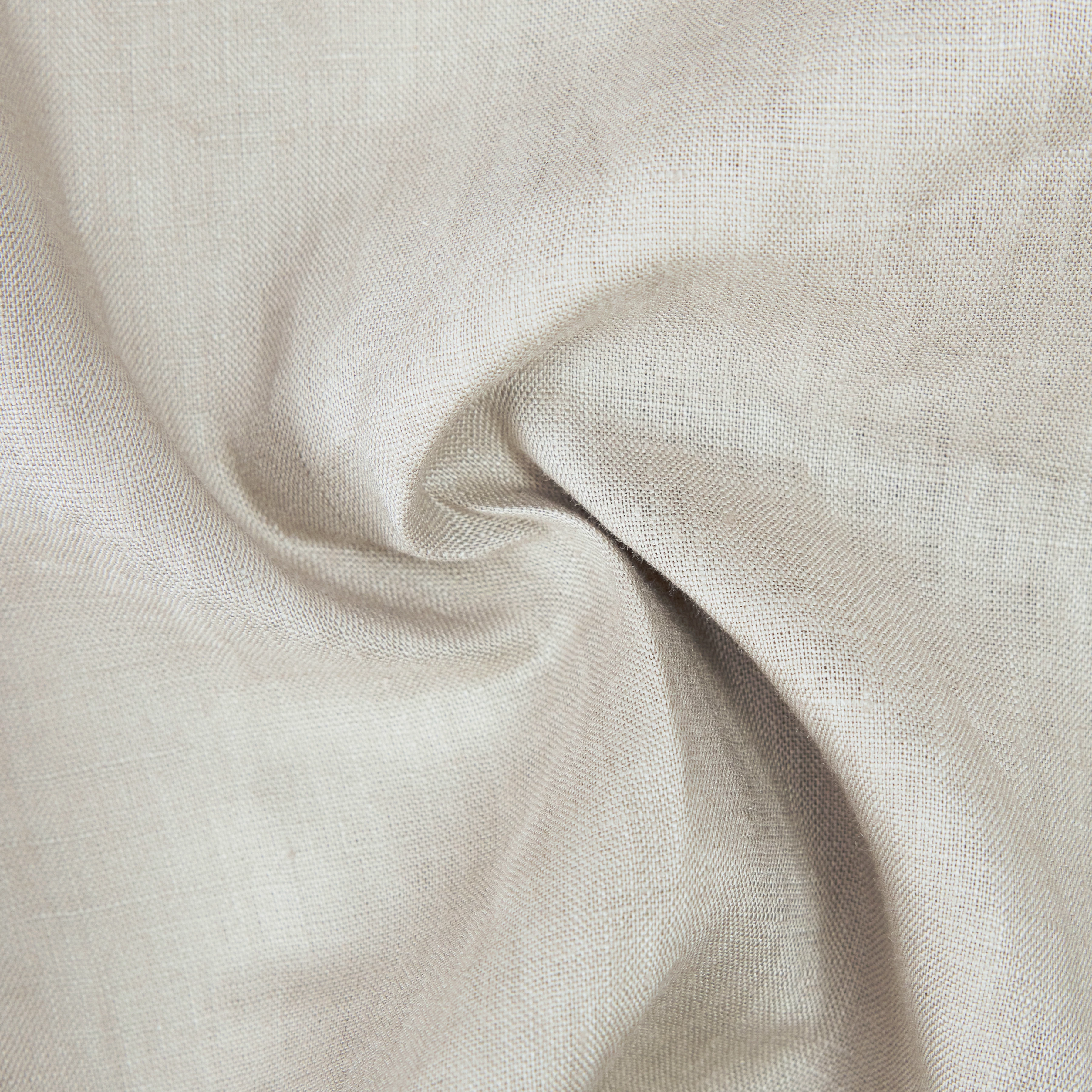 YARIKA - Boxy shirt blouse in linen - women - green - Materialbild (B2C)